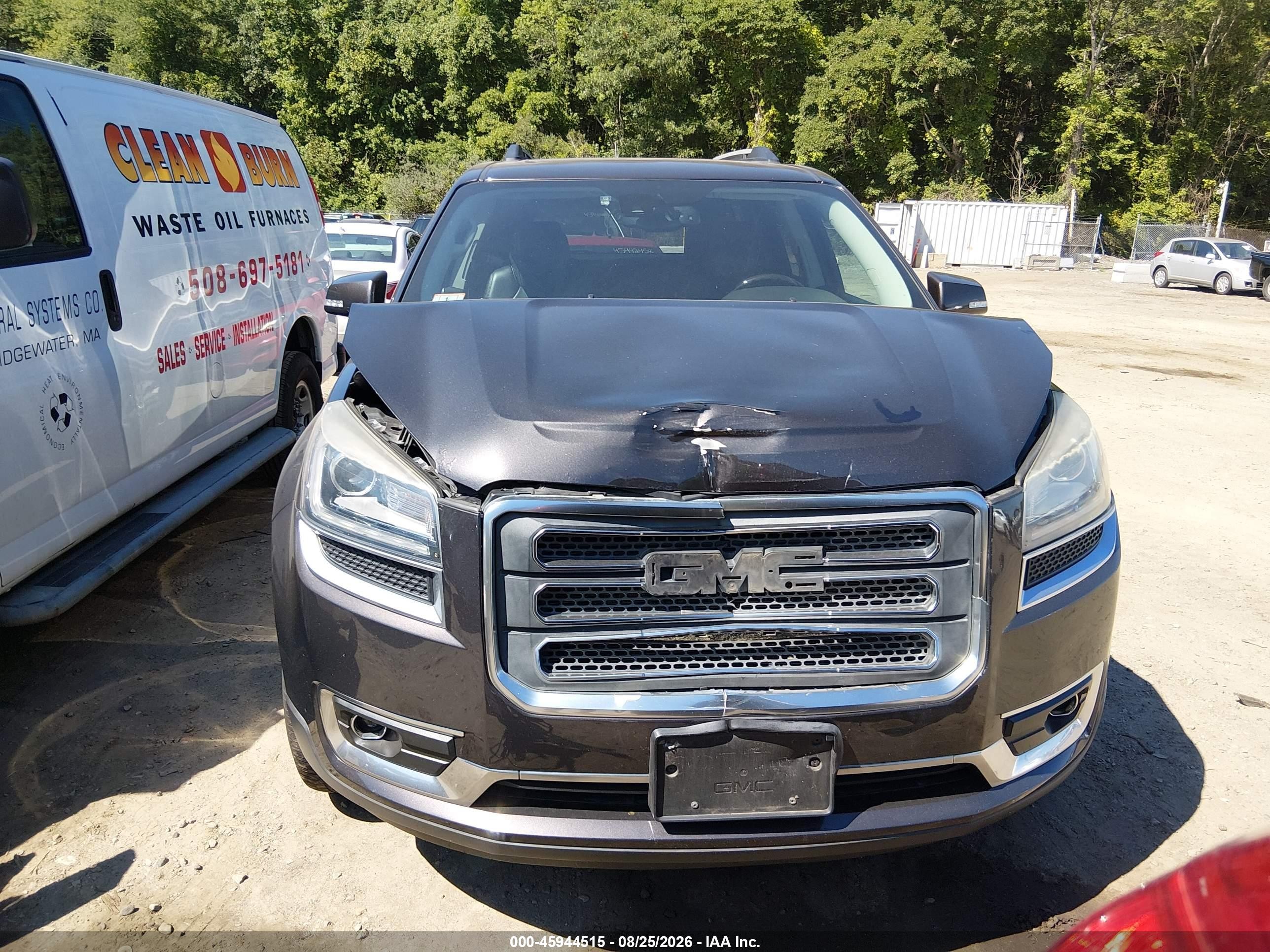 2015 Gmc Acadia Slt Gray vin: 1GKKVRKD8FJ307244