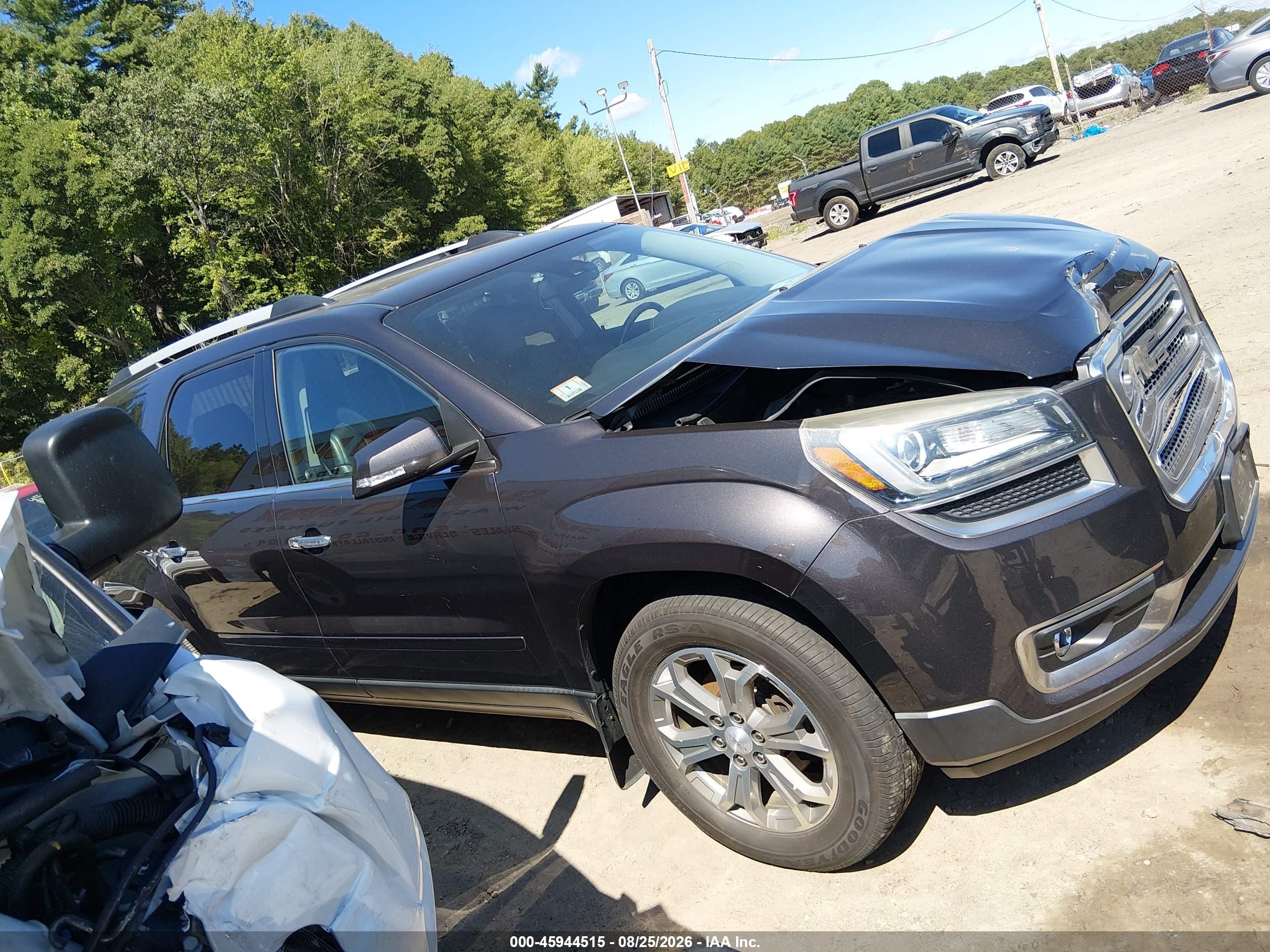 2015 Gmc Acadia Slt Gray vin: 1GKKVRKD8FJ307244
