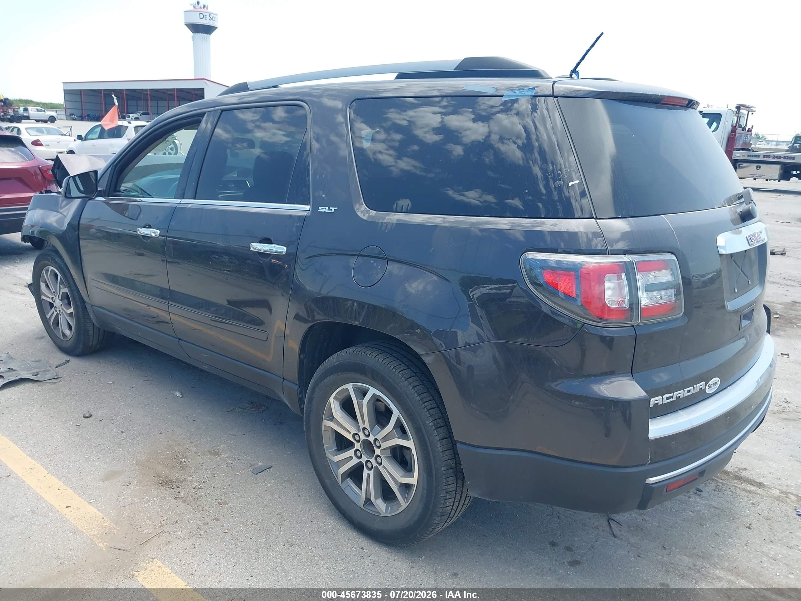 2015 Gmc Acadia Slt Gray vin: 1GKKVRKD8FJ330734