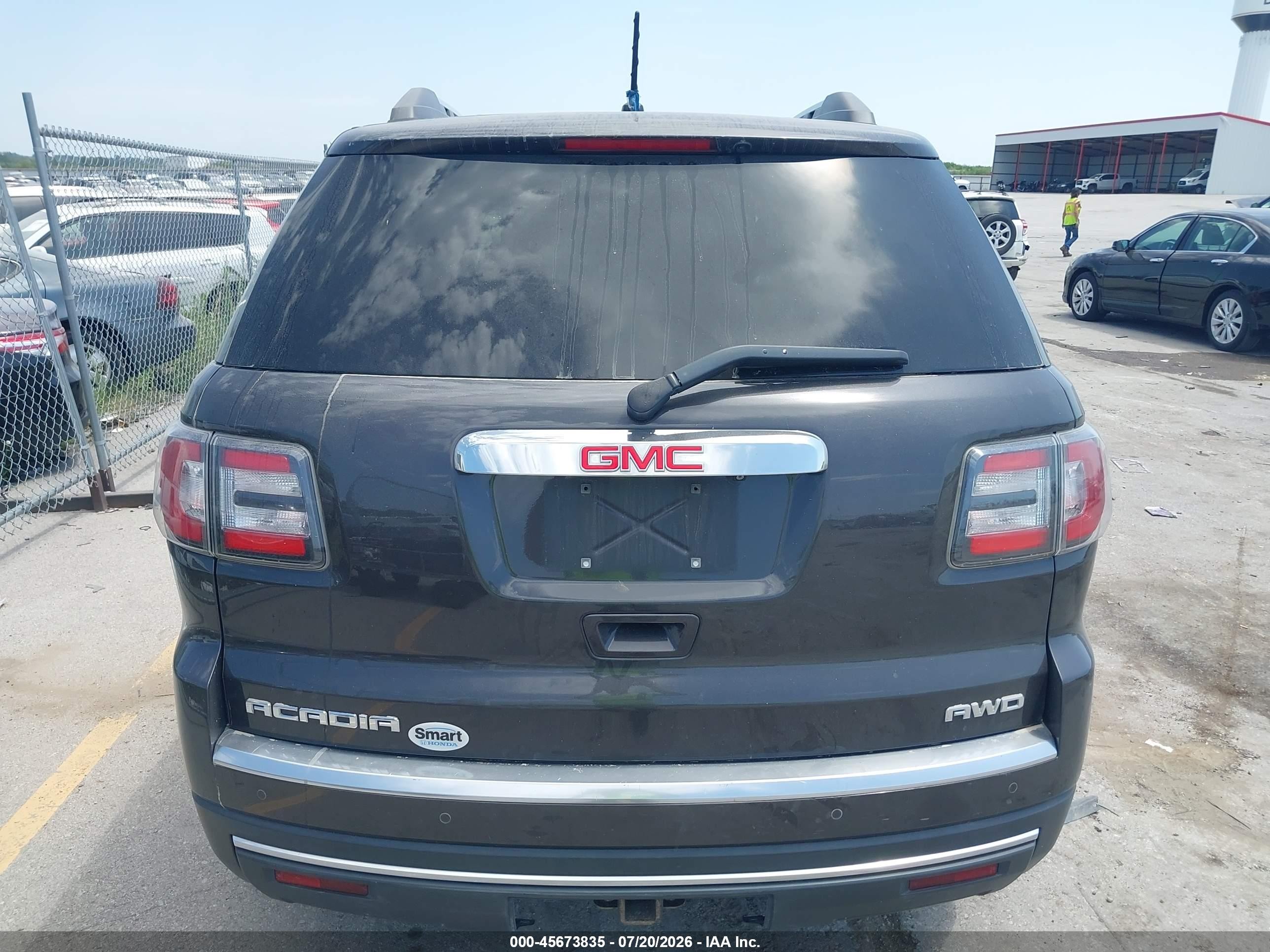 2015 Gmc Acadia Slt Gray vin: 1GKKVRKD8FJ330734