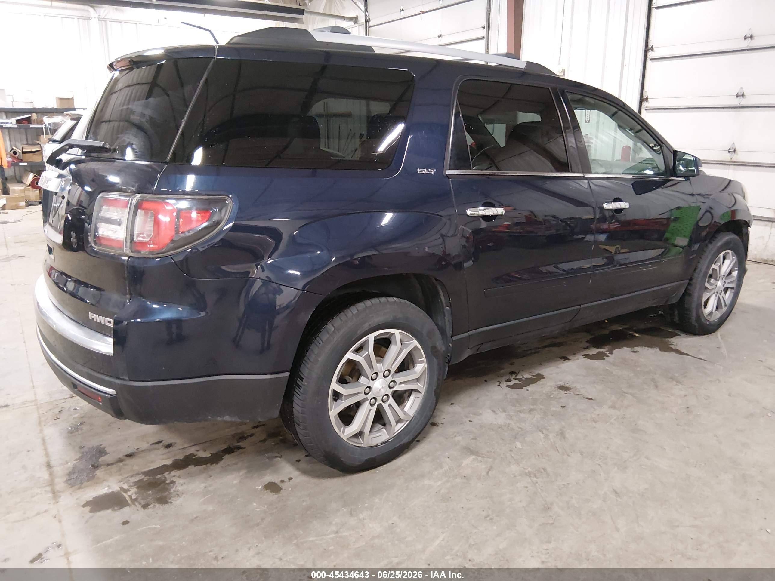 2015 Gmc Acadia Slt-1 Dark Blue vin: 1GKKVRKD8FJ338395