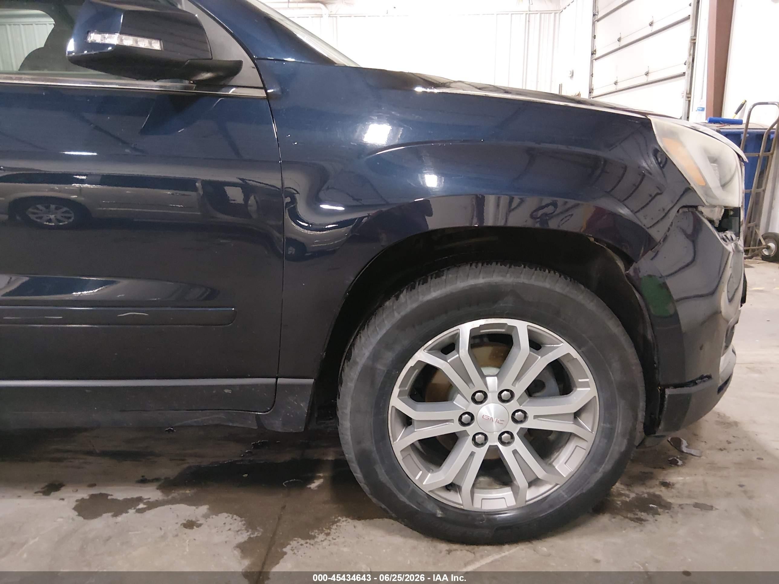 2015 Gmc Acadia Slt-1 Dark Blue vin: 1GKKVRKD8FJ338395