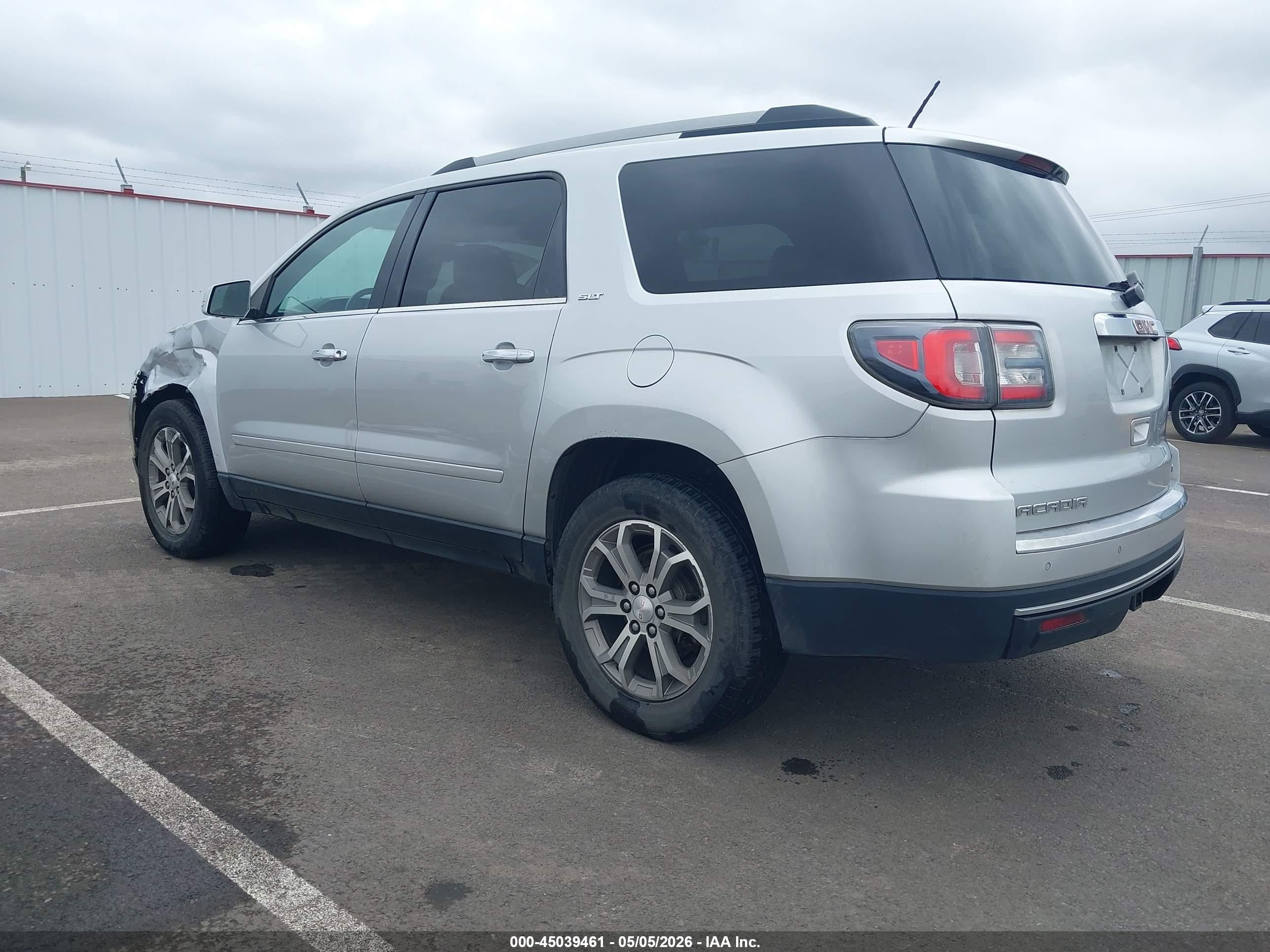 2015 Gmc Acadia Slt-1 Gray vin: 1GKKVRKD8FJ365659