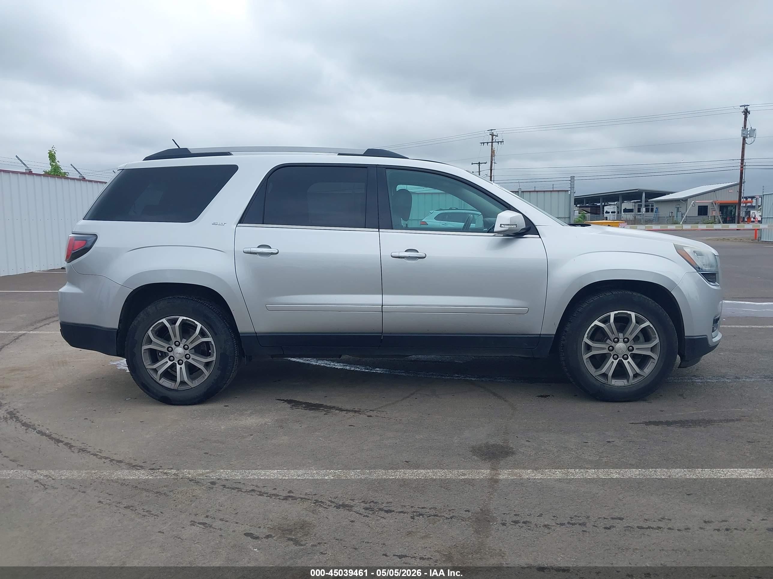 2015 Gmc Acadia Slt-1 Gray vin: 1GKKVRKD8FJ365659