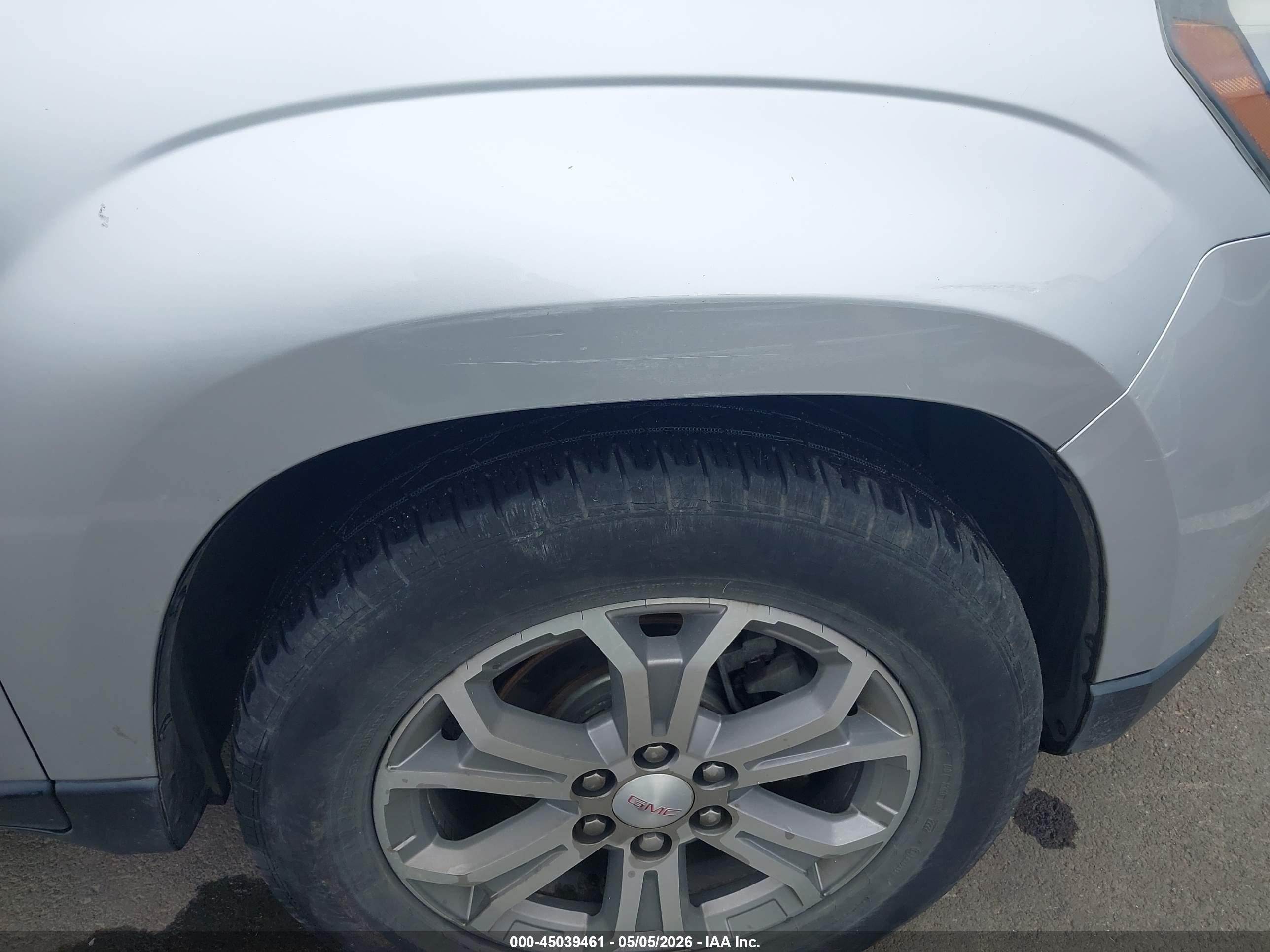 2015 Gmc Acadia Slt-1 Gray vin: 1GKKVRKD8FJ365659