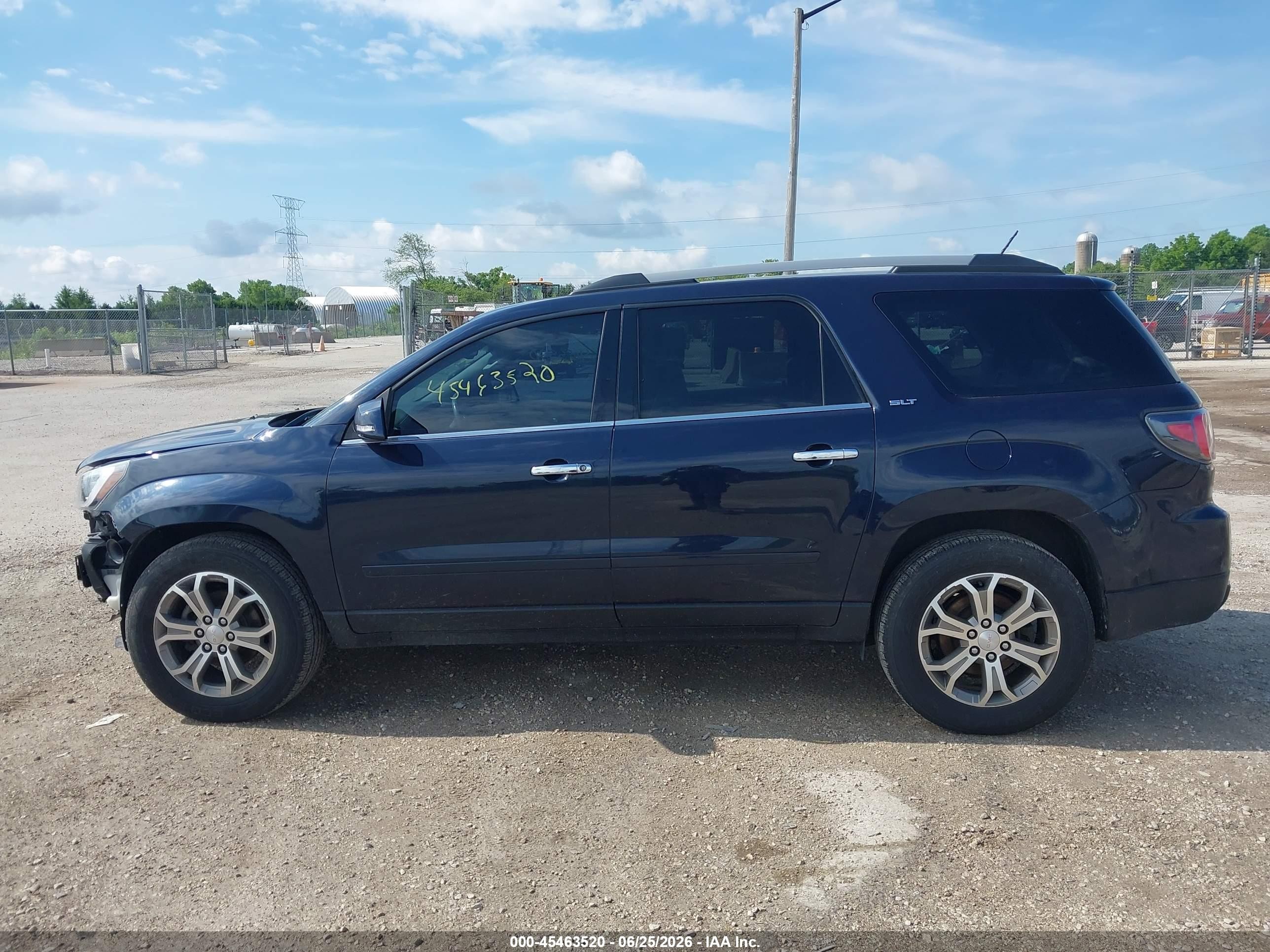 2015 Gmc Acadia Slt-1 Dark Blue vin: 1GKKVRKD8FJ381568