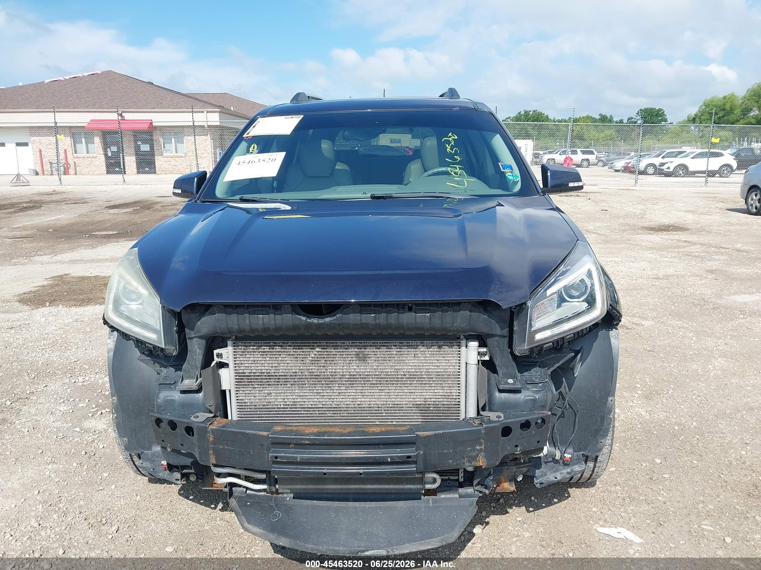 2015 Gmc Acadia Slt-1 Dark Blue vin: 1GKKVRKD8FJ381568