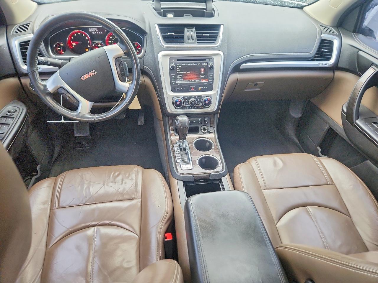 2013 Gmc Acadia Slt-1 White vin: 1GKKVRKD9DJ187743