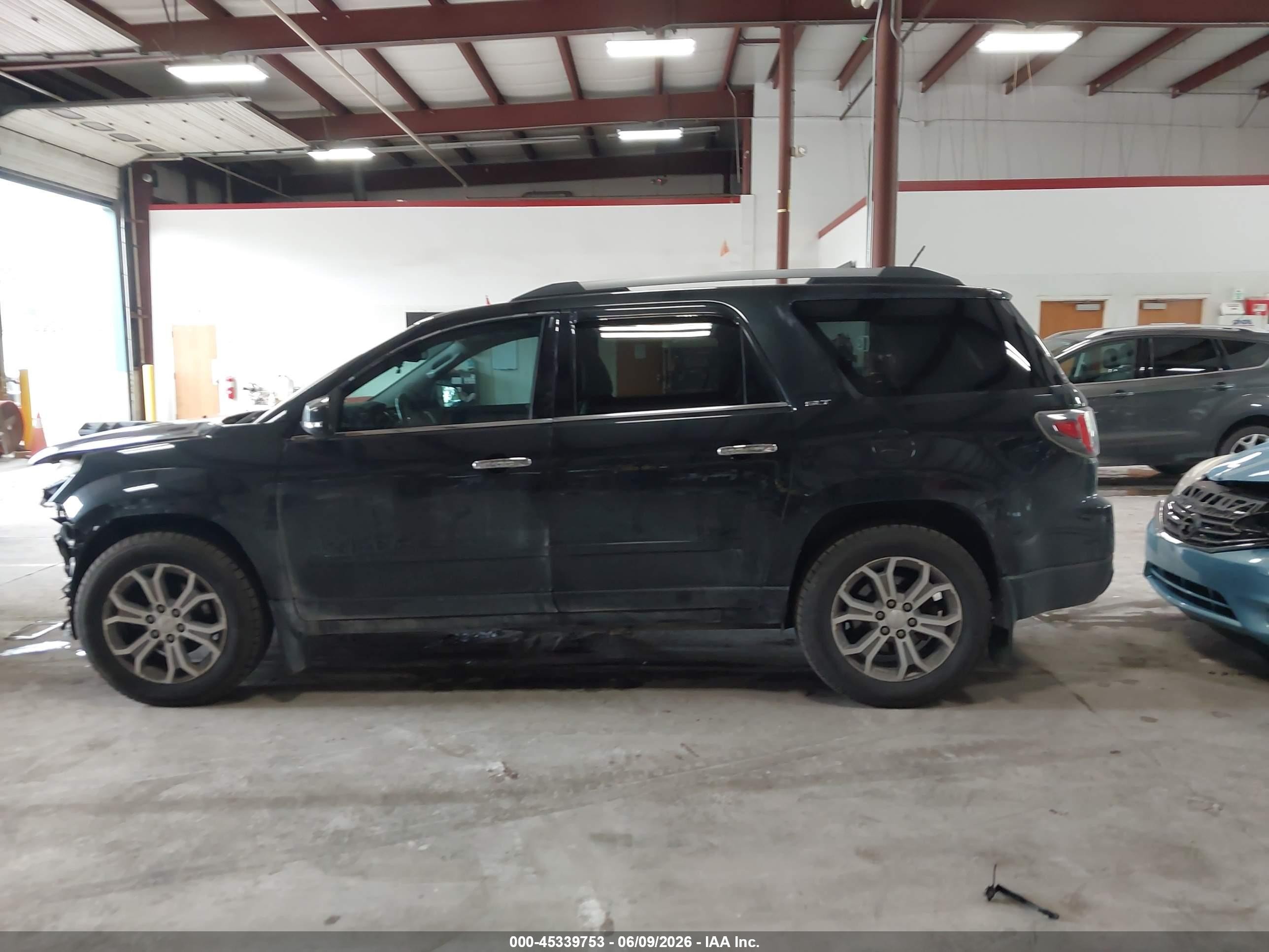 2013 Gmc Acadia Slt-1 Black vin: 1GKKVRKD9DJ193283