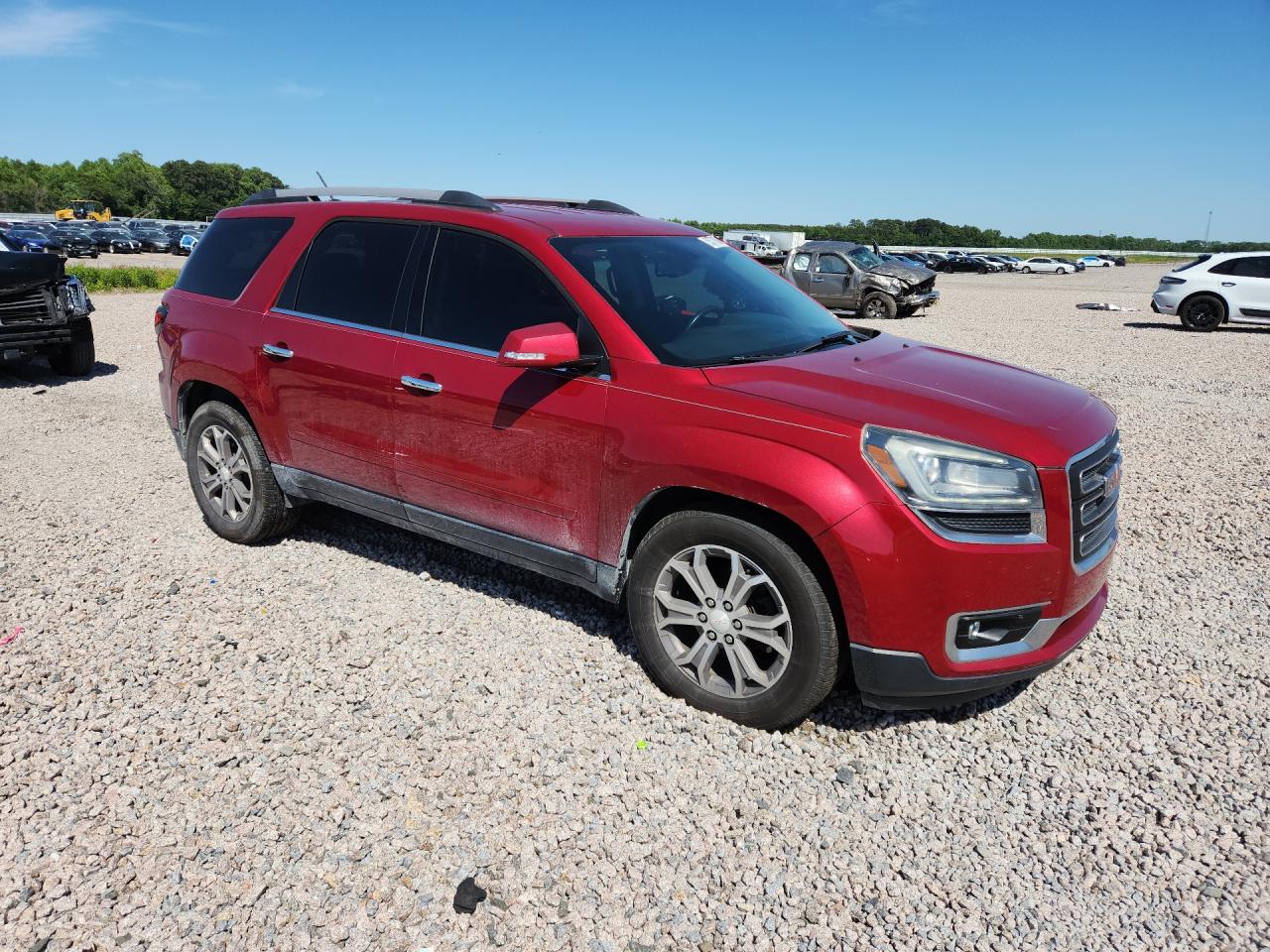 2013 Gmc Acadia Slt-1 Red vin: 1GKKVRKD9DJ253918