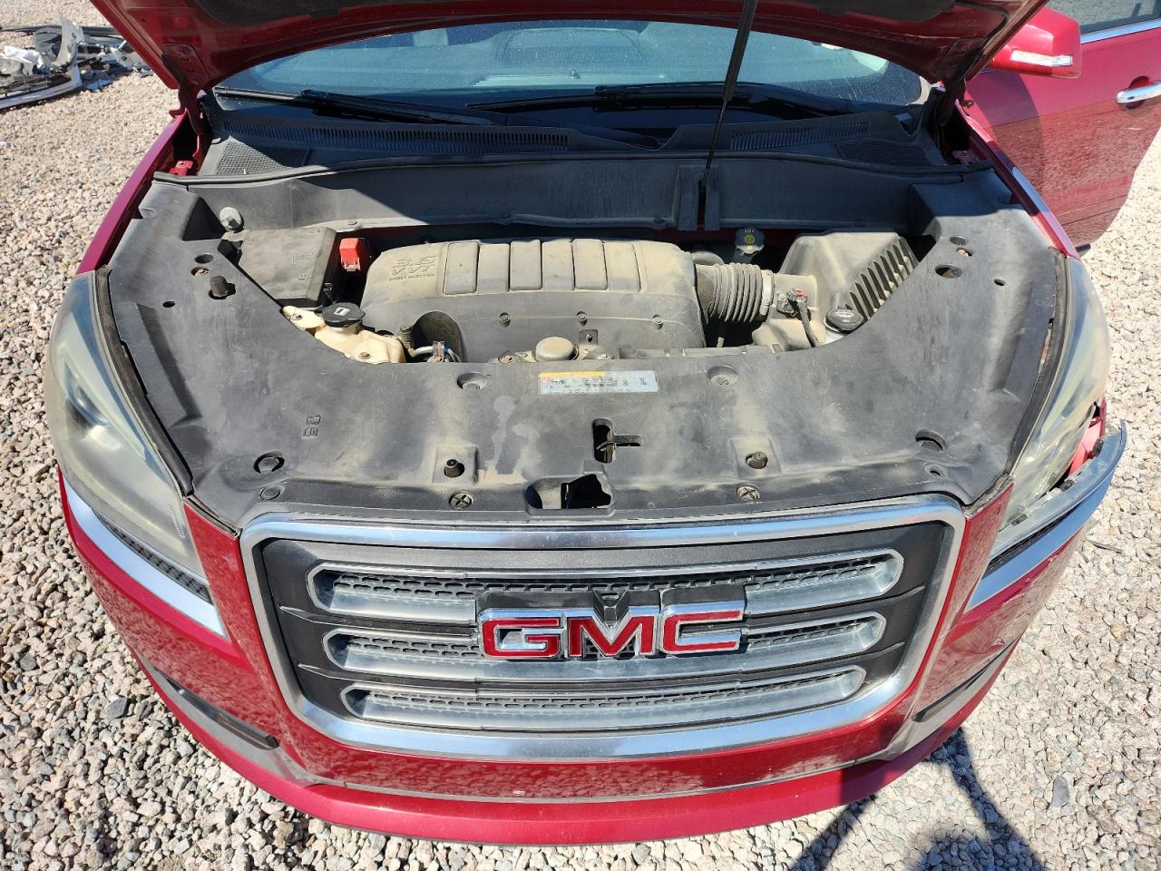 2013 Gmc Acadia Slt-1 Red vin: 1GKKVRKD9DJ253918