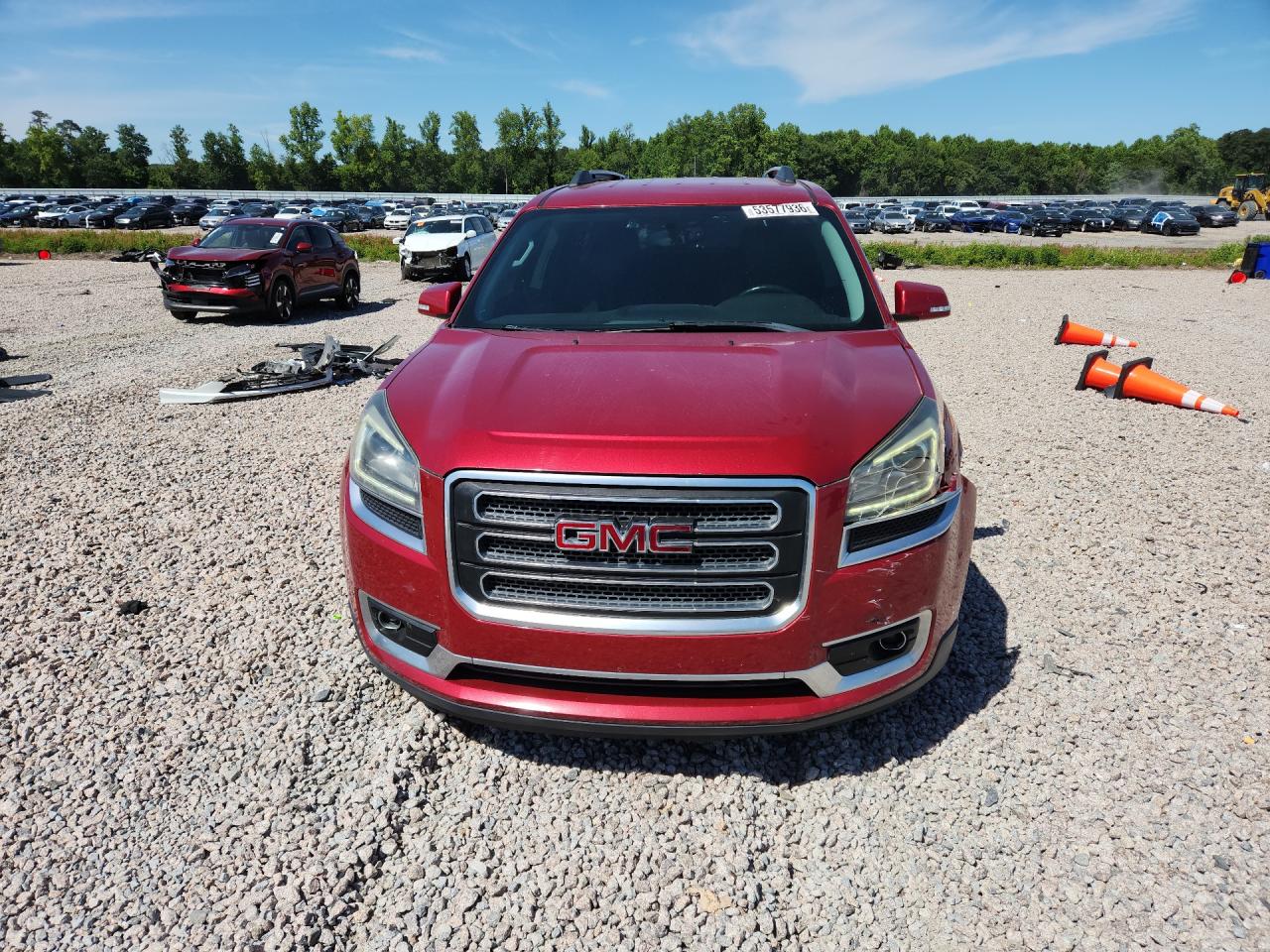 2013 Gmc Acadia Slt-1 Red vin: 1GKKVRKD9DJ253918
