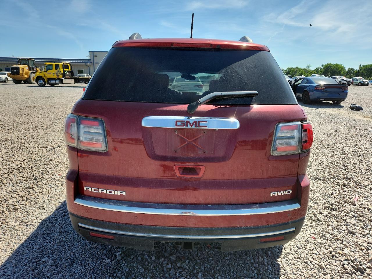 2013 Gmc Acadia Slt-1 Red vin: 1GKKVRKD9DJ253918