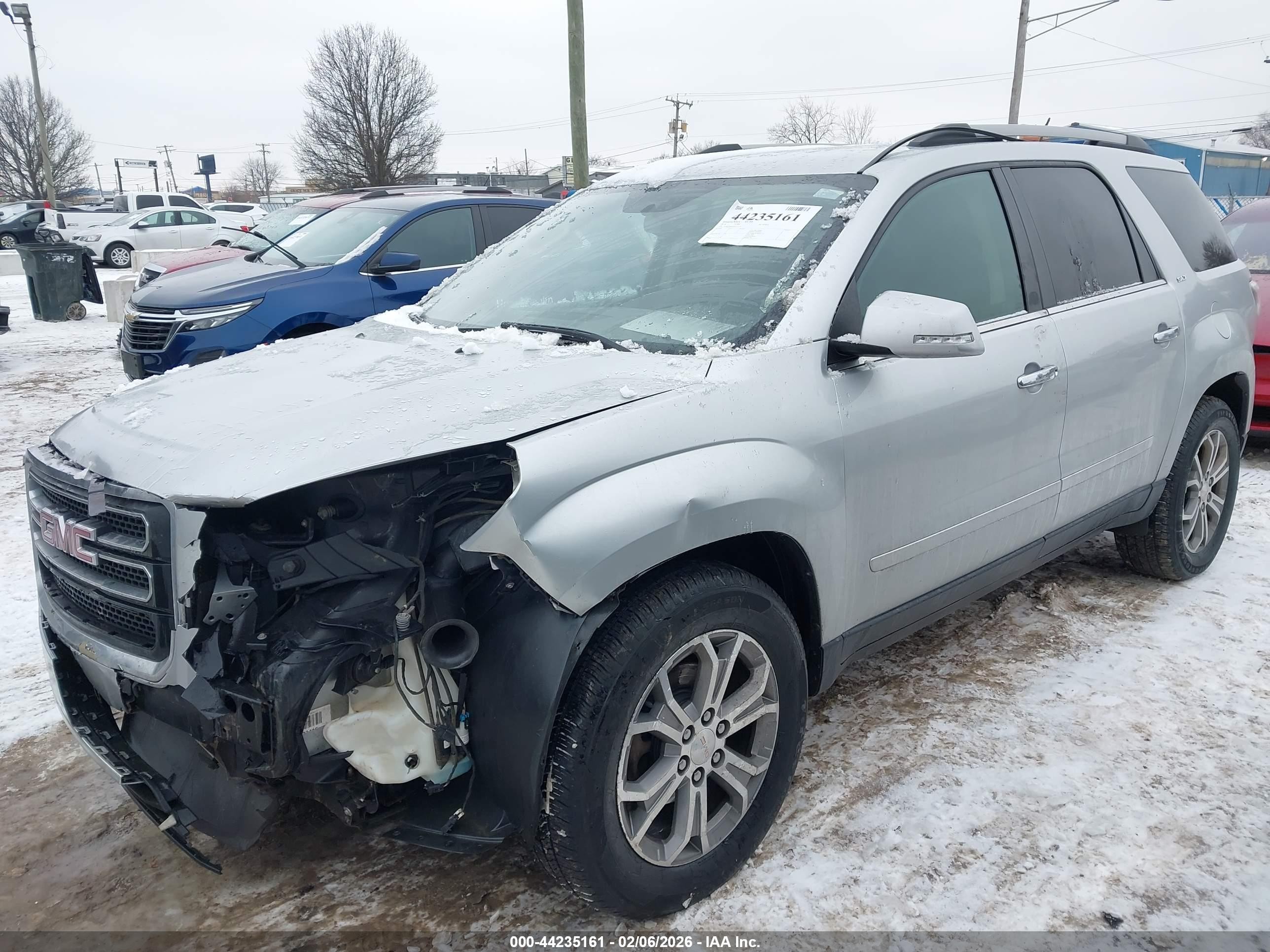 2014 Gmc Acadia Slt-1 Gray vin: 1GKKVRKD9EJ133263