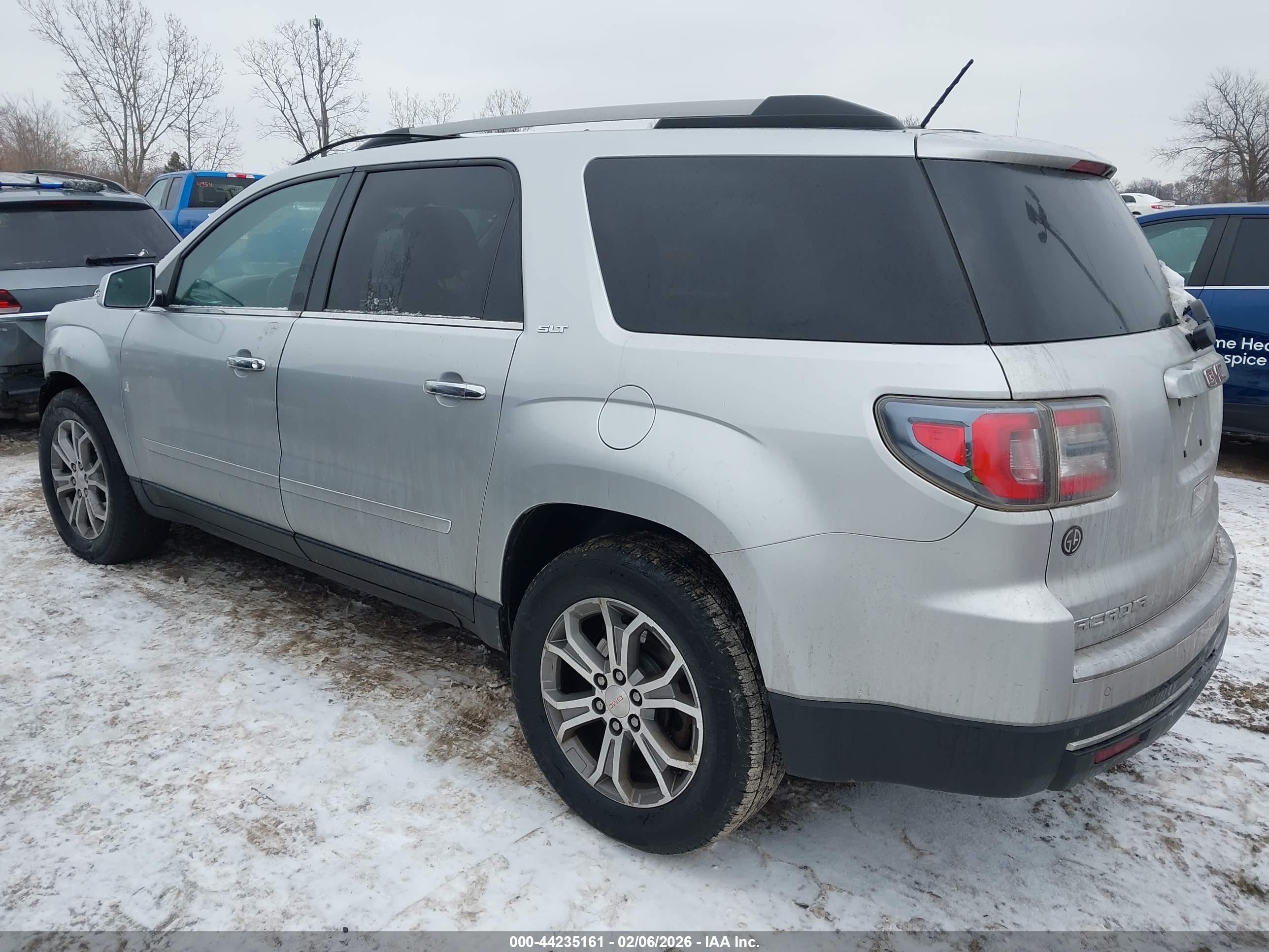2014 Gmc Acadia Slt-1 Gray vin: 1GKKVRKD9EJ133263