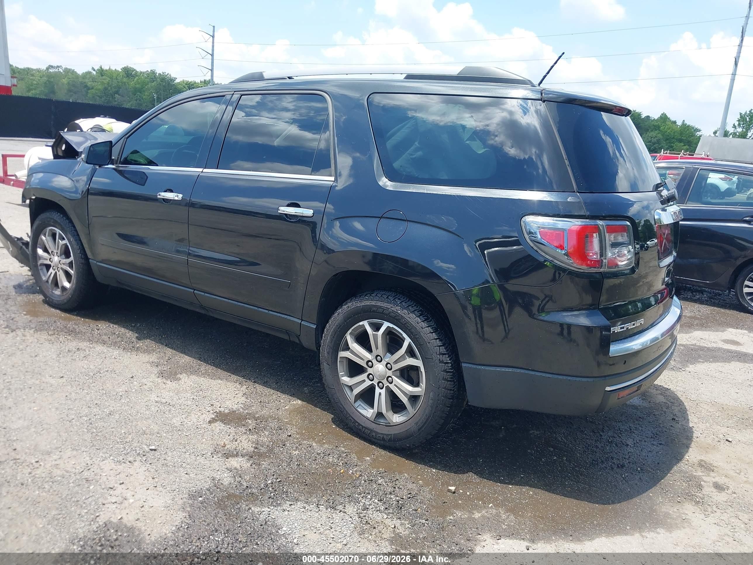 2014 Gmc Acadia Slt-1 Черный vin: 1GKKVRKD9EJ171575