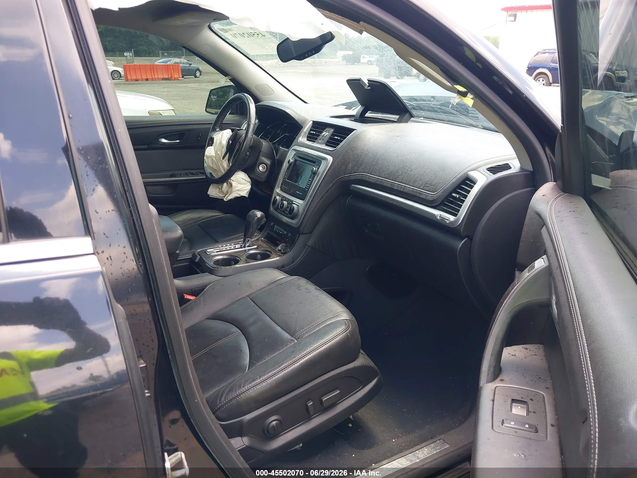 2014 Gmc Acadia Slt-1 Черный vin: 1GKKVRKD9EJ171575