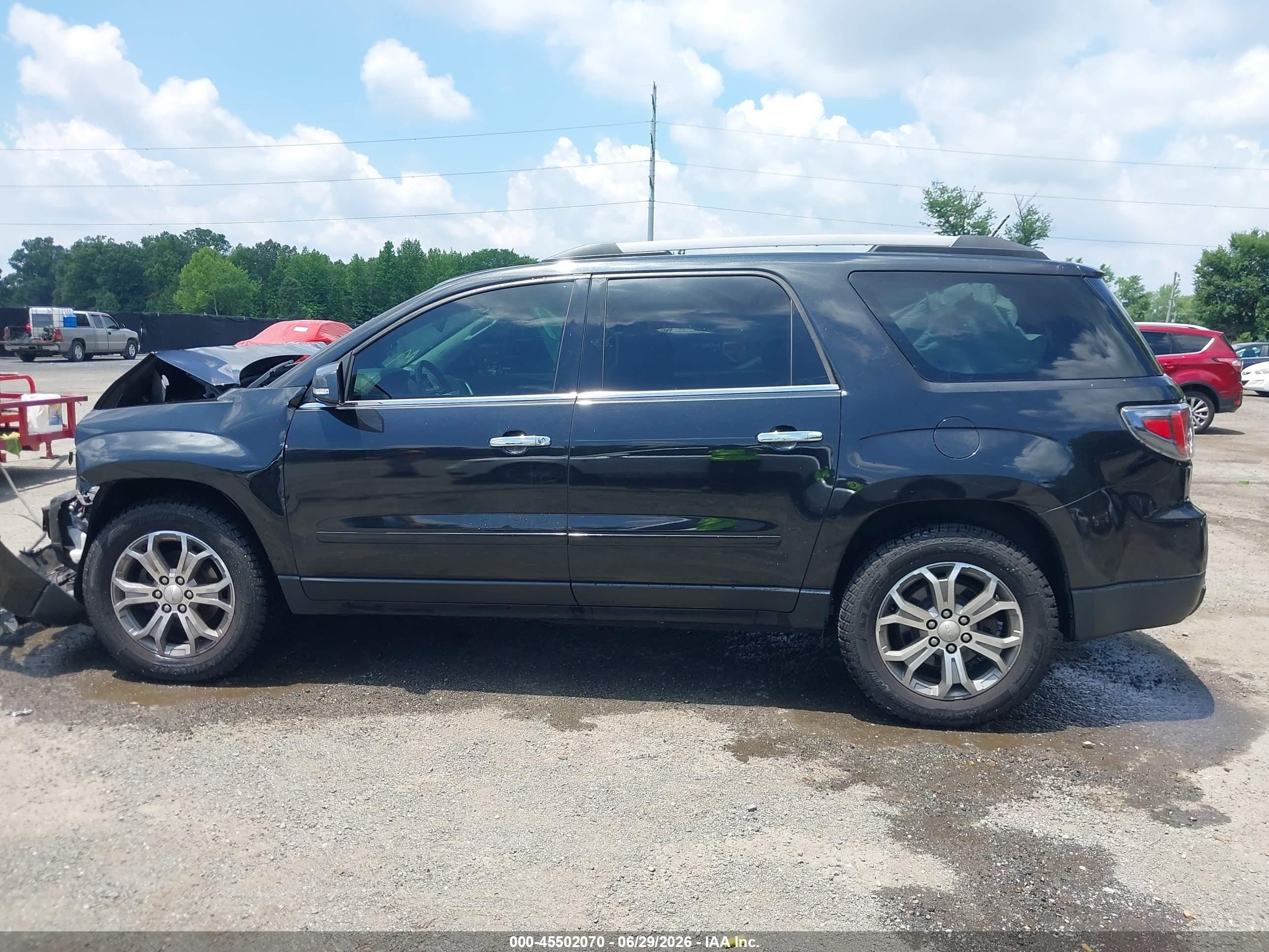 2014 Gmc Acadia Slt-1 Черный vin: 1GKKVRKD9EJ171575