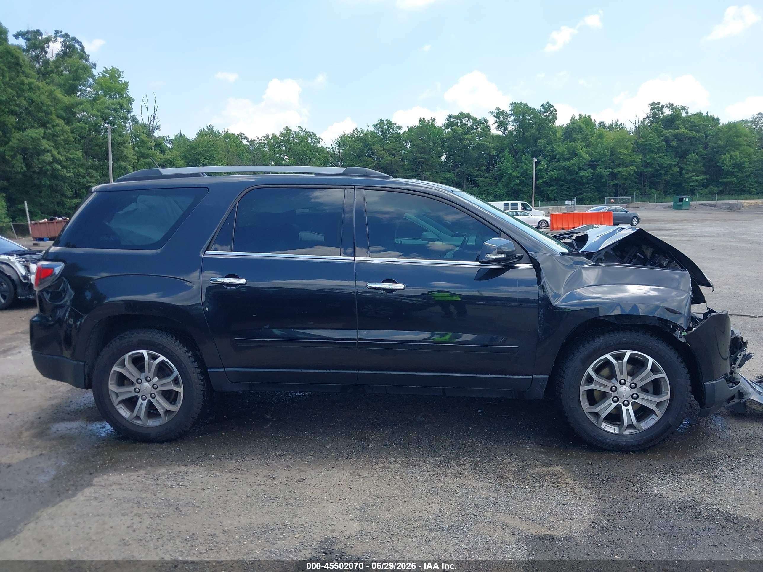 2014 Gmc Acadia Slt-1 Черный vin: 1GKKVRKD9EJ171575