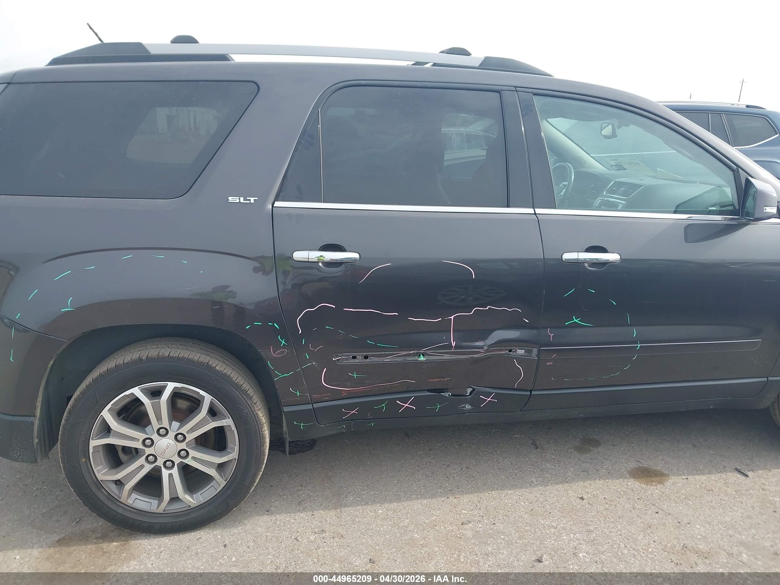 2014 Gmc Acadia Slt-1 Gray vin: 1GKKVRKD9EJ227529