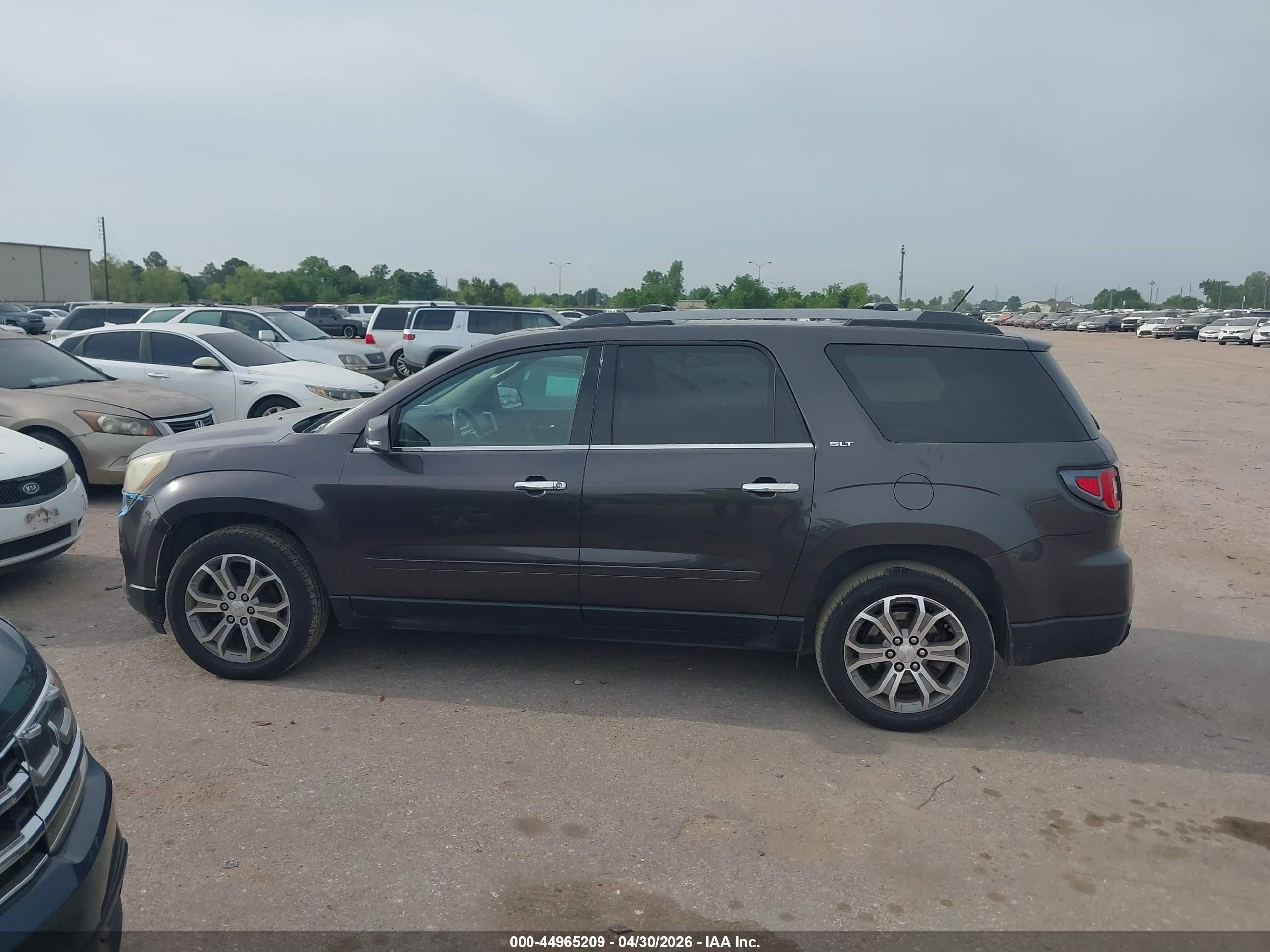 2014 Gmc Acadia Slt-1 Gray vin: 1GKKVRKD9EJ227529