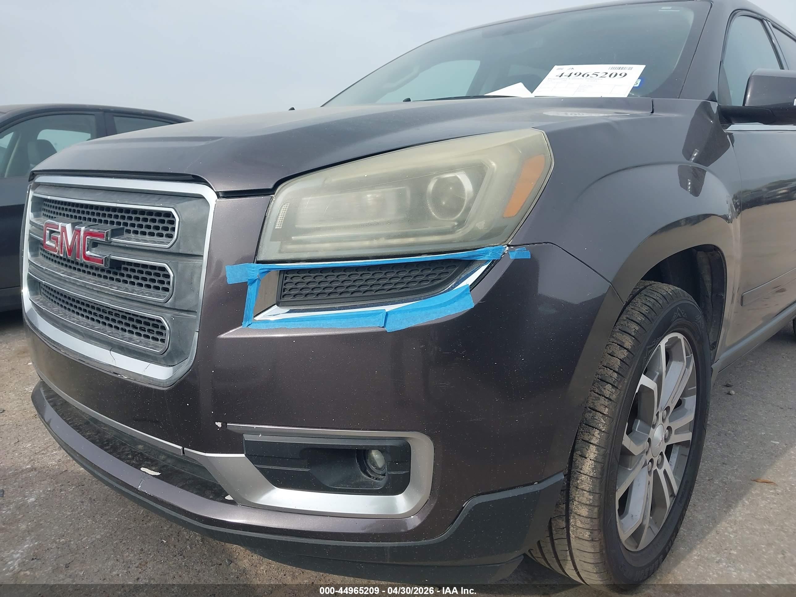 2014 Gmc Acadia Slt-1 Gray vin: 1GKKVRKD9EJ227529