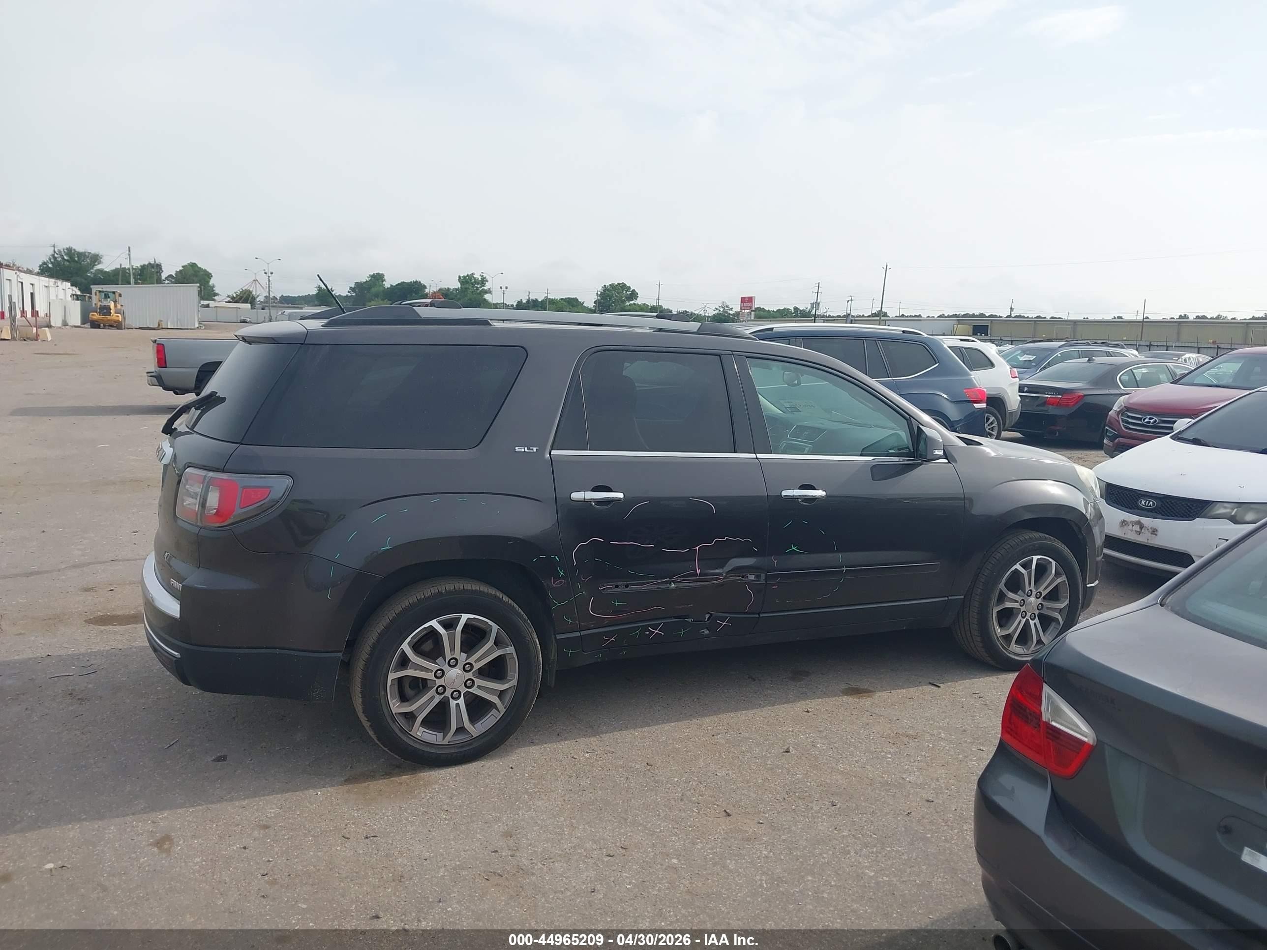 2014 Gmc Acadia Slt-1 Gray vin: 1GKKVRKD9EJ227529