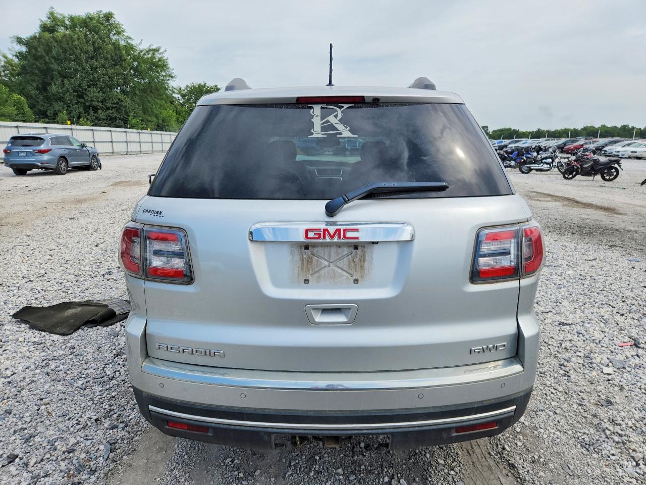 2014 Gmc Acadia Slt-1 Silver vin: 1GKKVRKD9EJ267867