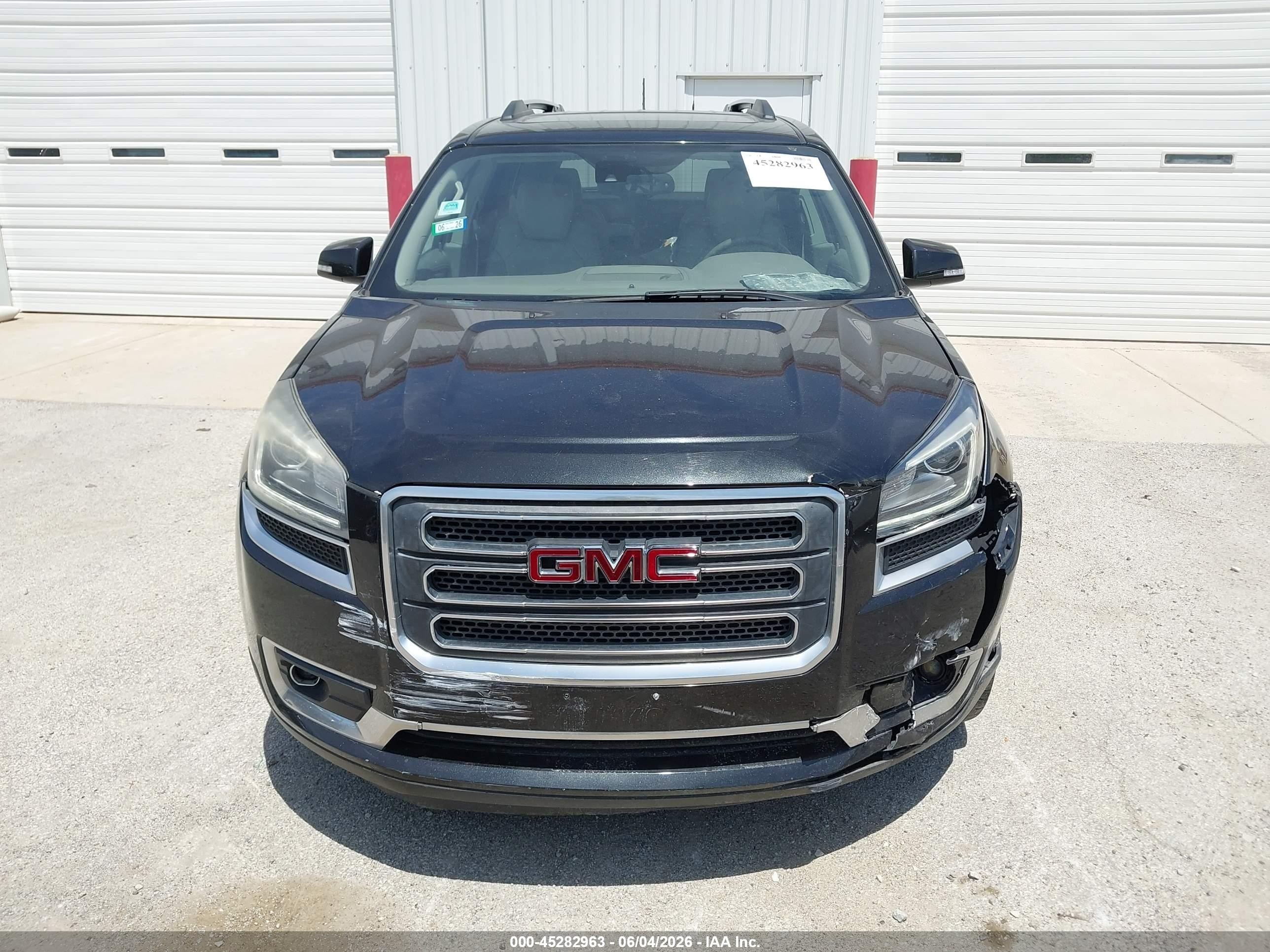 2014 Gmc Acadia Slt-1 Black vin: 1GKKVRKD9EJ304724