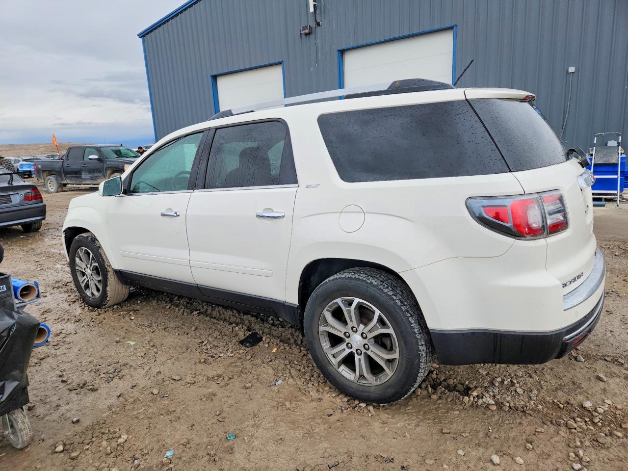 2014 Gmc Acadia Slt-1 White vin: 1GKKVRKD9EJ319028