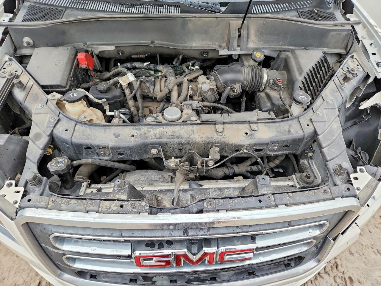 2014 Gmc Acadia Slt-1 White vin: 1GKKVRKD9EJ319028