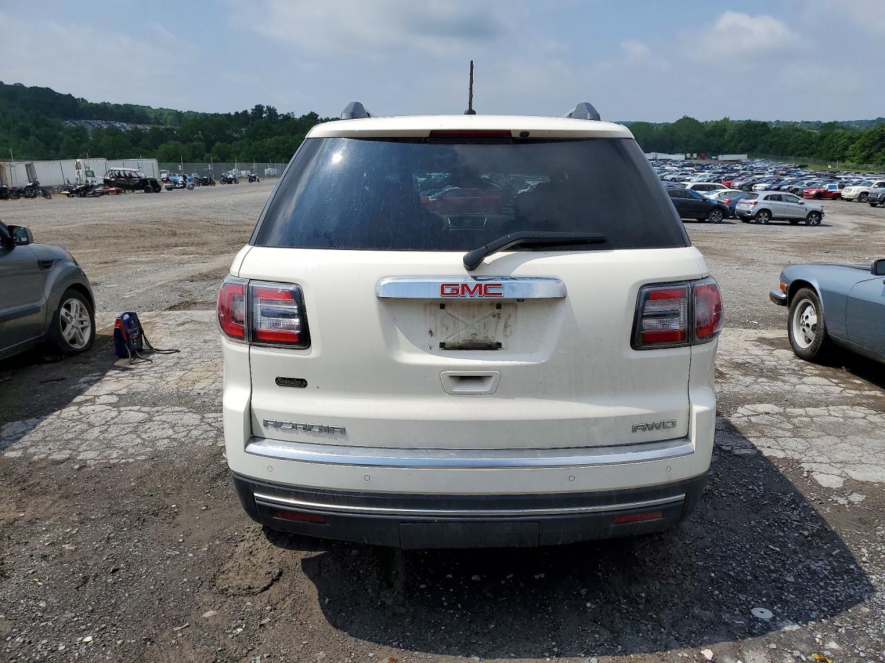 2015 Gmc Acadia Slt-1 White vin: 1GKKVRKD9FJ110549