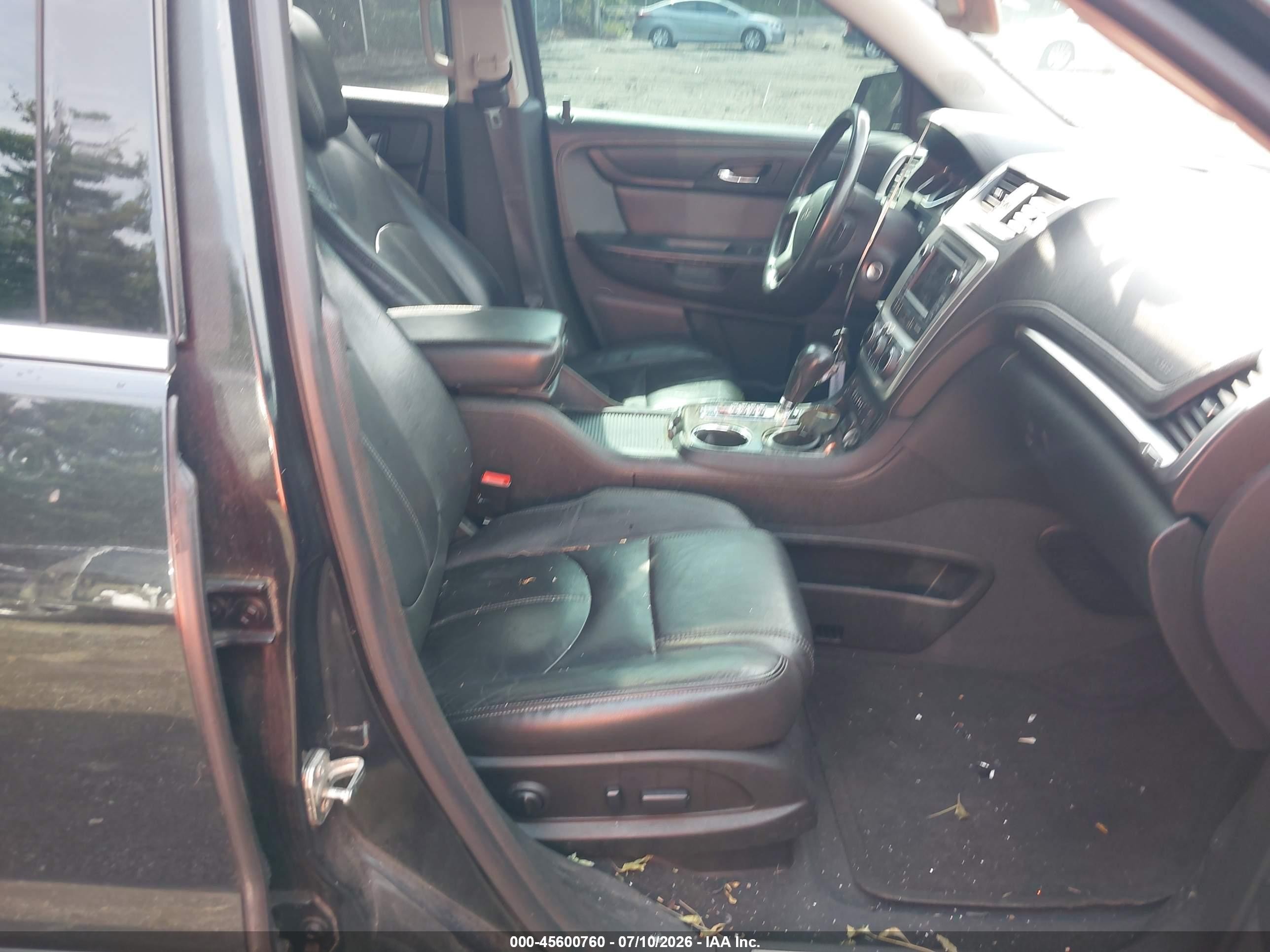2015 Gmc Acadia Slt-1 Black vin: 1GKKVRKD9FJ201370