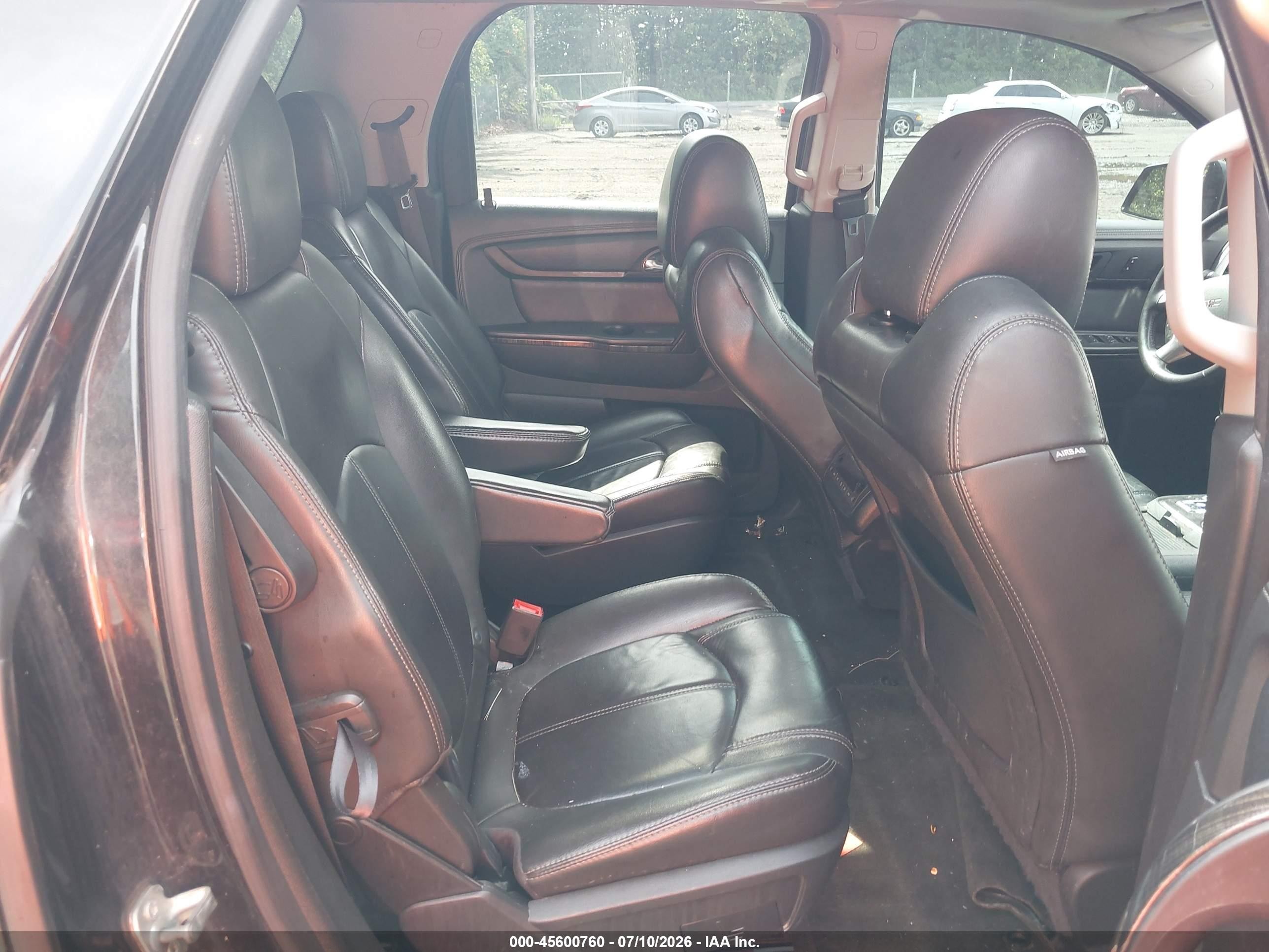 2015 Gmc Acadia Slt-1 Black vin: 1GKKVRKD9FJ201370