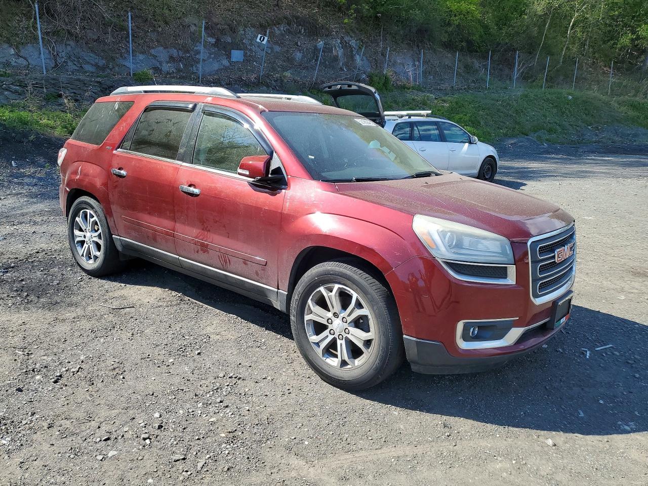 2015 Gmc Acadia Slt-1 Burgundy vin: 1GKKVRKD9FJ214541