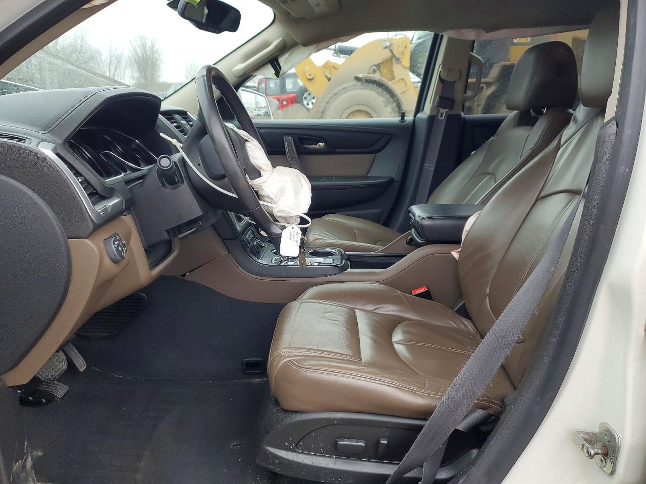 2015 Gmc Acadia Slt-1 White vin: 1GKKVRKD9FJ220002