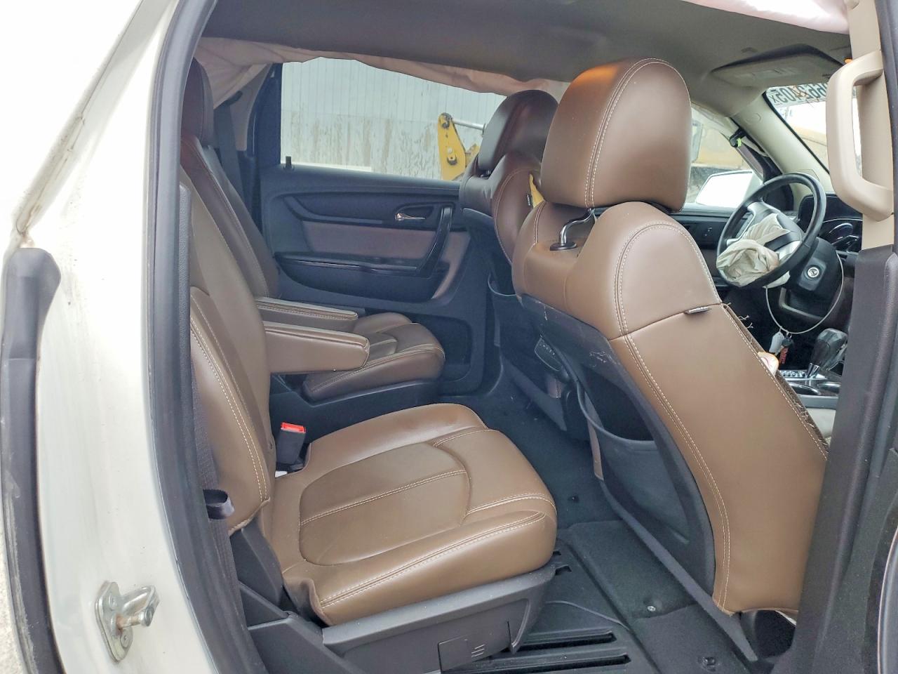 2015 Gmc Acadia Slt-1 White vin: 1GKKVRKD9FJ220002