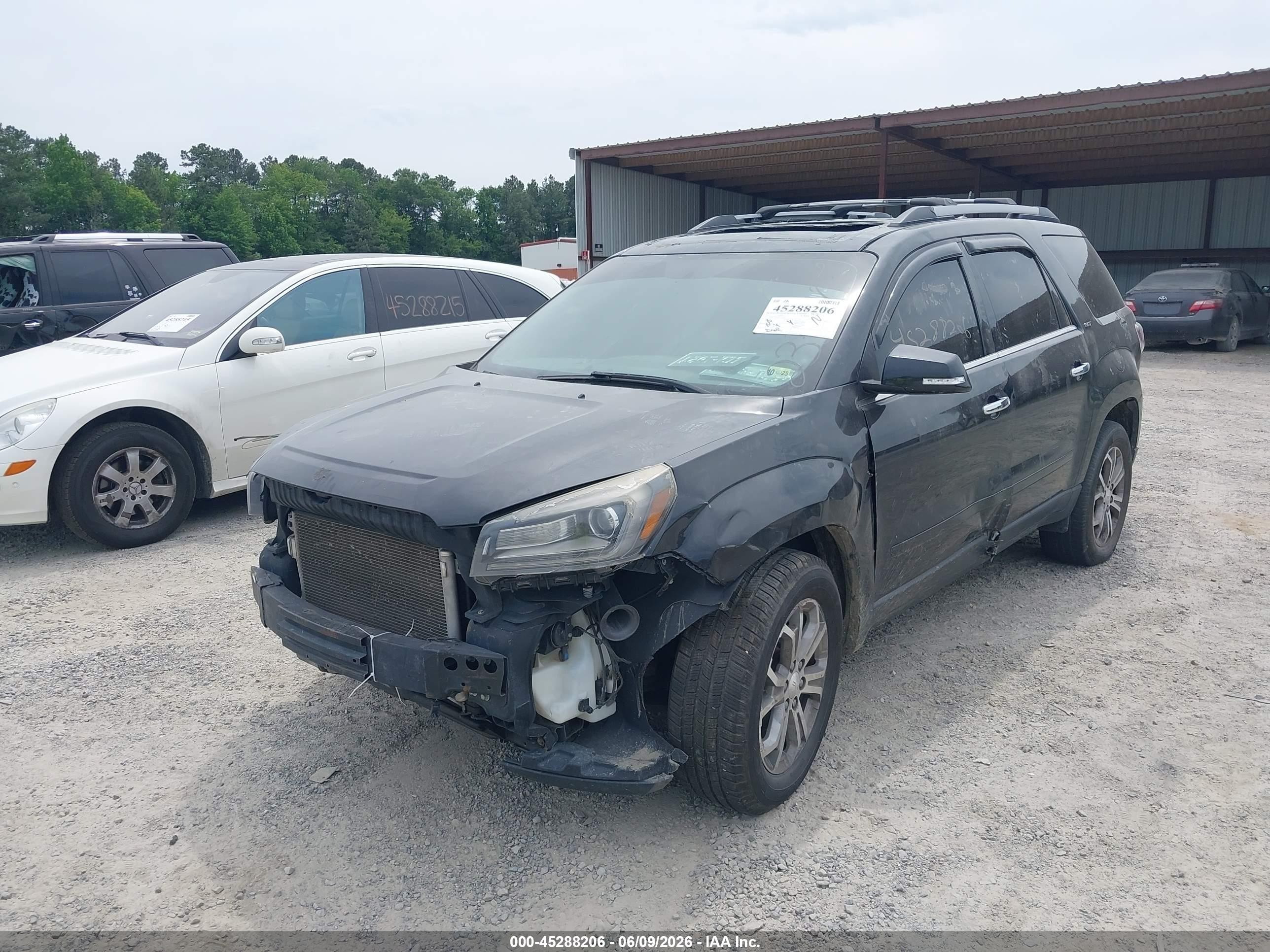 2015 Gmc Acadia Slt-1 Черный vin: 1GKKVRKD9FJ233607