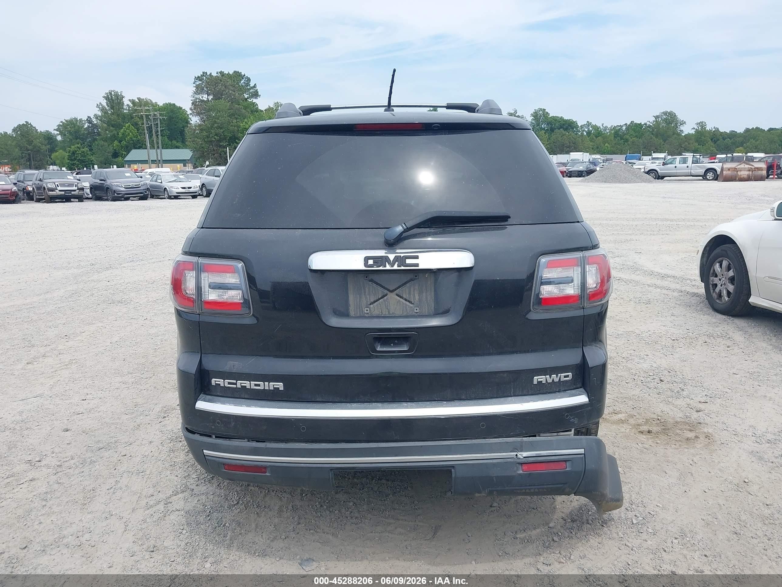2015 Gmc Acadia Slt-1 Черный vin: 1GKKVRKD9FJ233607