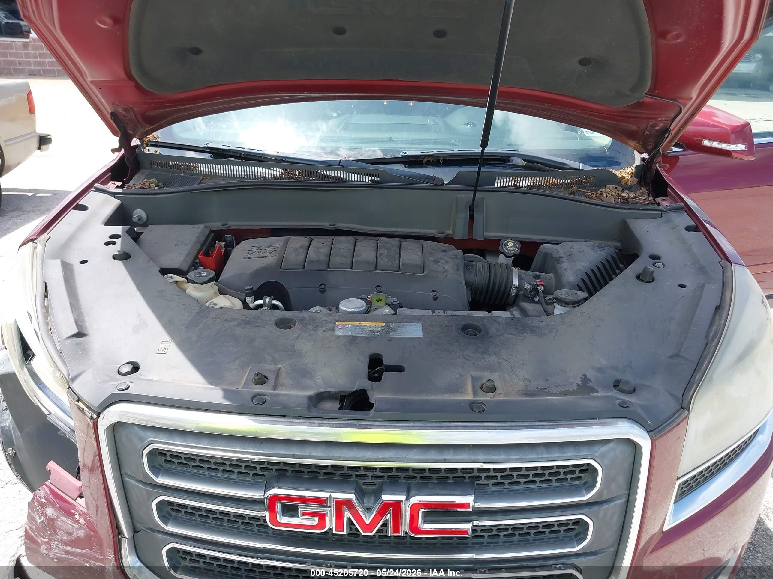 2015 Gmc Acadia Slt-1 Red vin: 1GKKVRKD9FJ344755