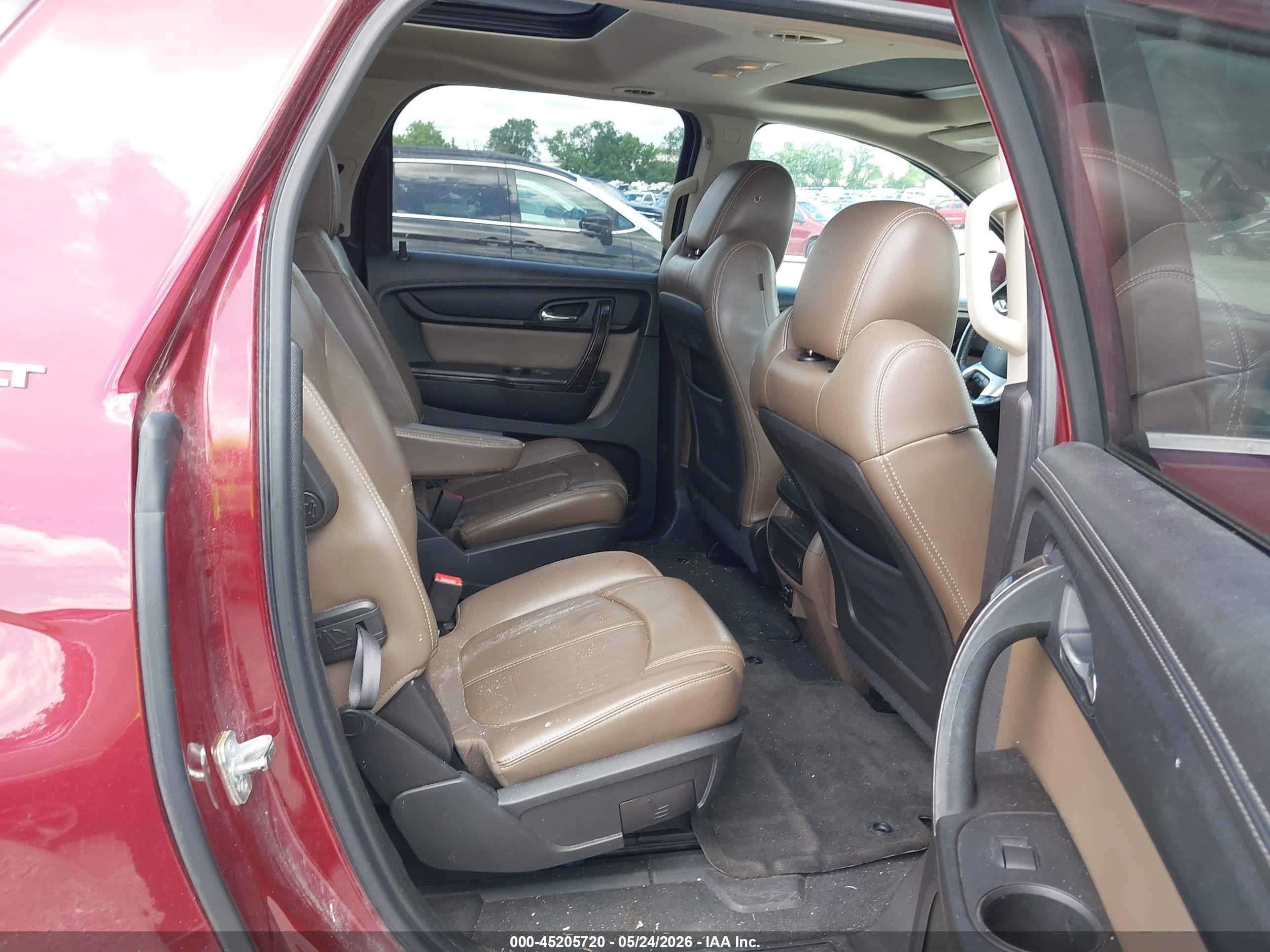 2015 Gmc Acadia Slt-1 Red vin: 1GKKVRKD9FJ344755