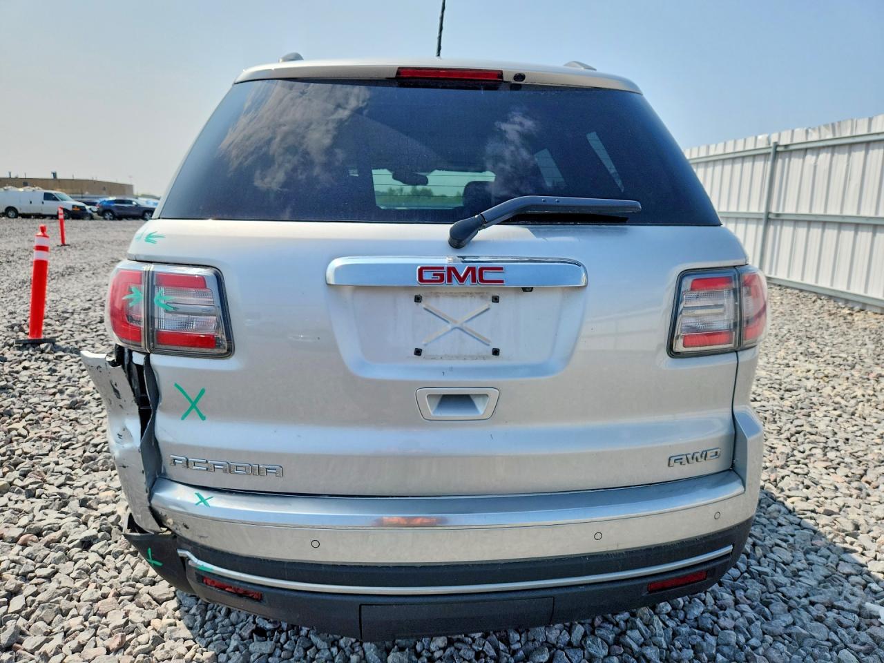 2013 Gmc Acadia Slt-1 Silver vin: 1GKKVRKDXDJ199268