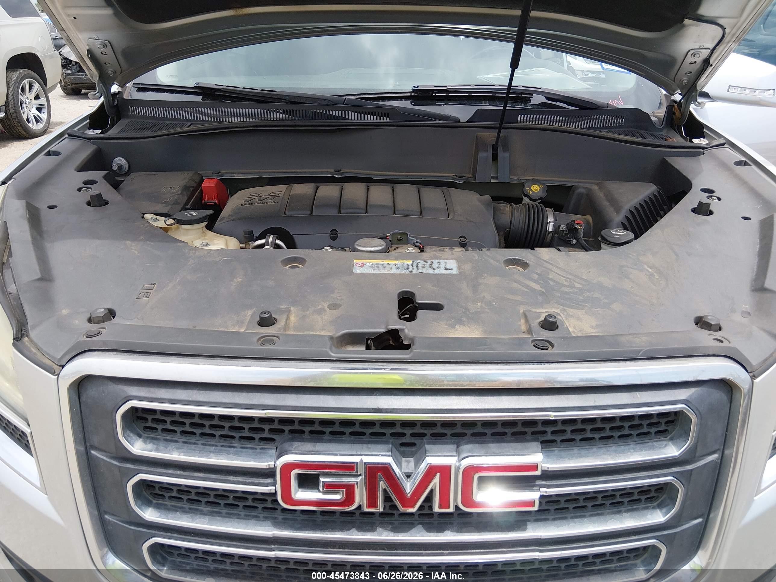 2013 Gmc Acadia Slt-1 Silver vin: 1GKKVRKDXDJ254429
