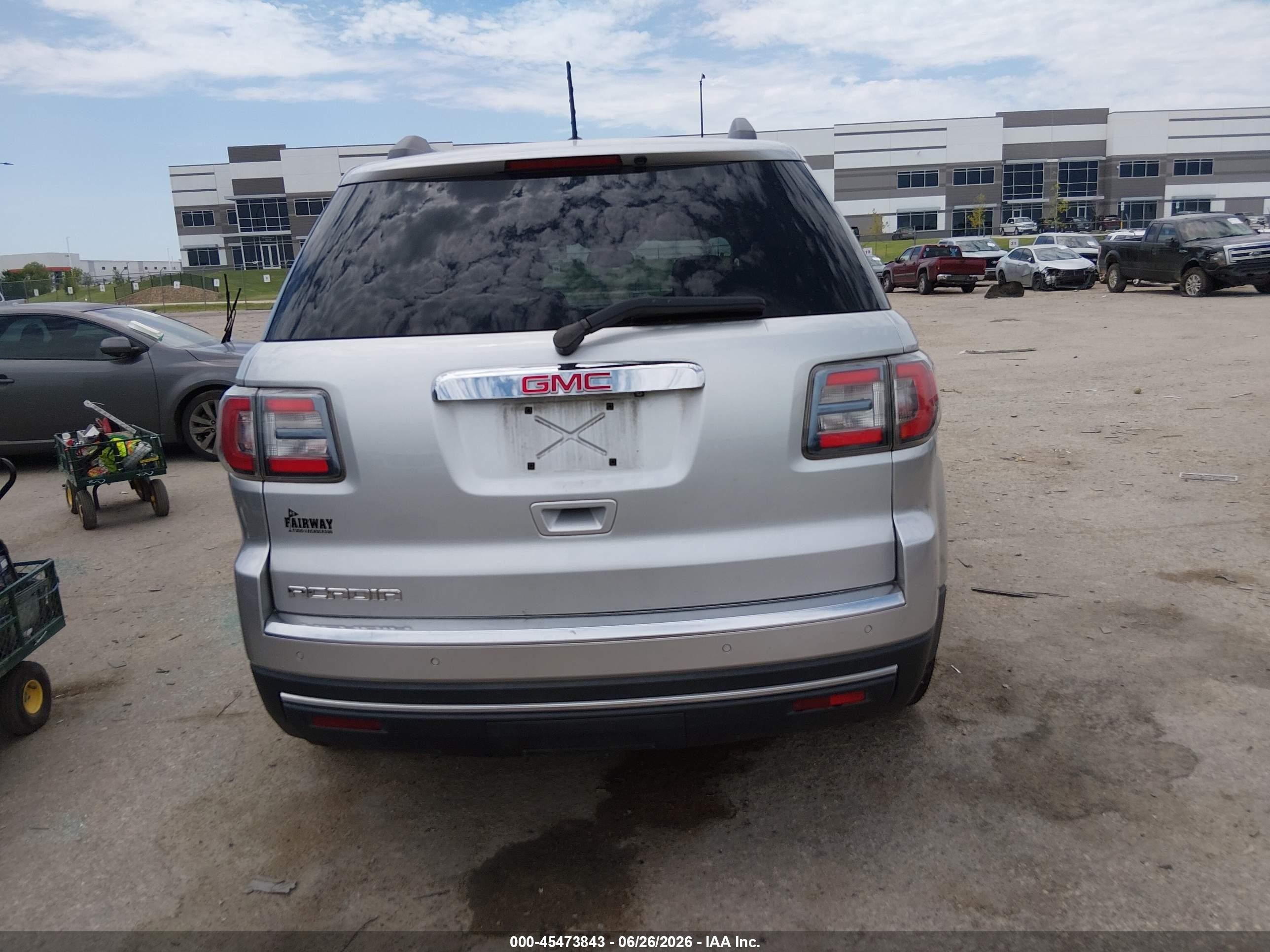 2013 Gmc Acadia Slt-1 Silver vin: 1GKKVRKDXDJ254429