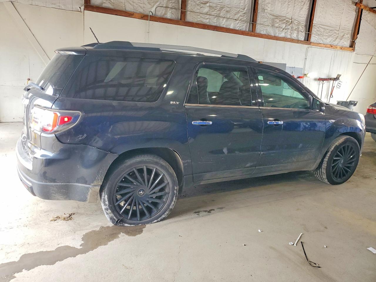 2014 Gmc Acadia Slt-1 Black vin: 1GKKVRKDXEJ148063