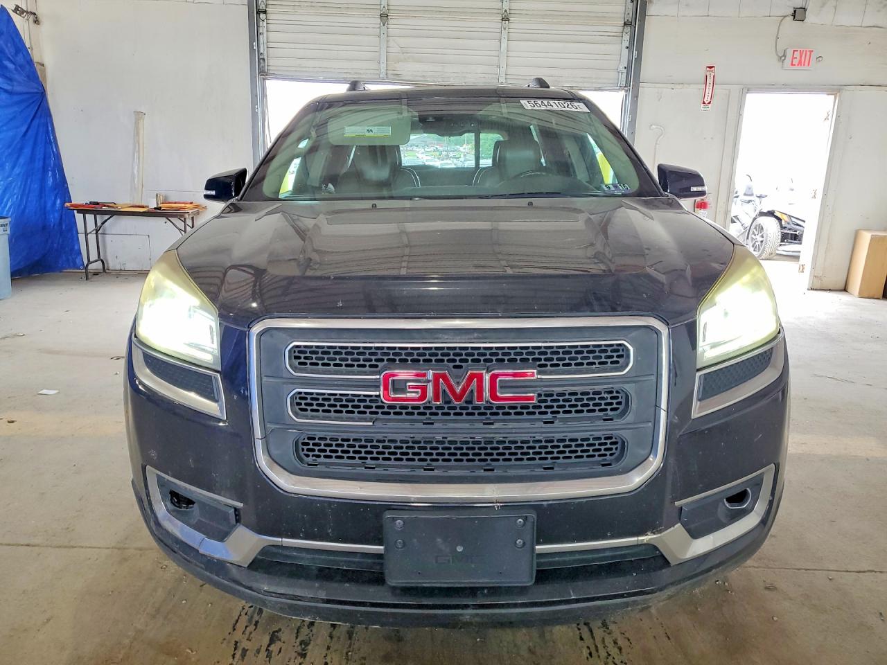 2014 Gmc Acadia Slt-1 Black vin: 1GKKVRKDXEJ148063