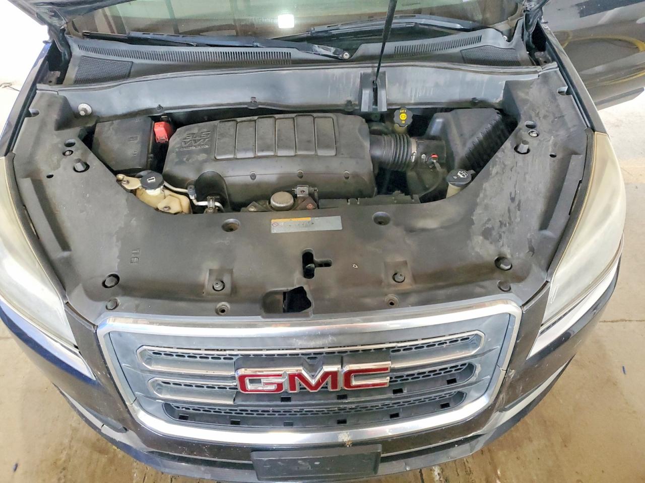 2014 Gmc Acadia Slt-1 Black vin: 1GKKVRKDXEJ148063