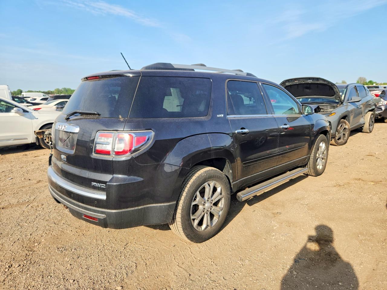 2014 Gmc Acadia Black vin: 1GKKVRKDXEJ165641