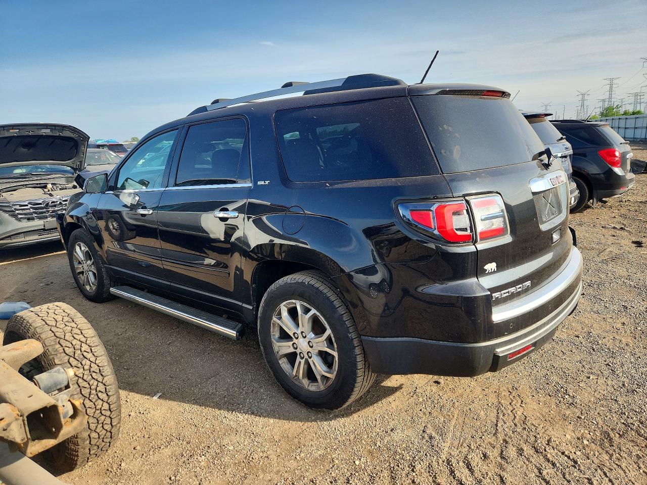 2014 Gmc Acadia Black vin: 1GKKVRKDXEJ165641