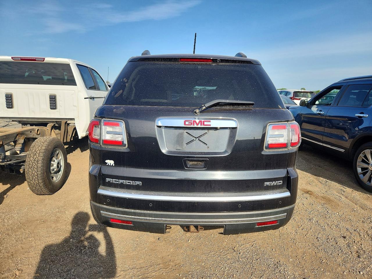 2014 Gmc Acadia Black vin: 1GKKVRKDXEJ165641